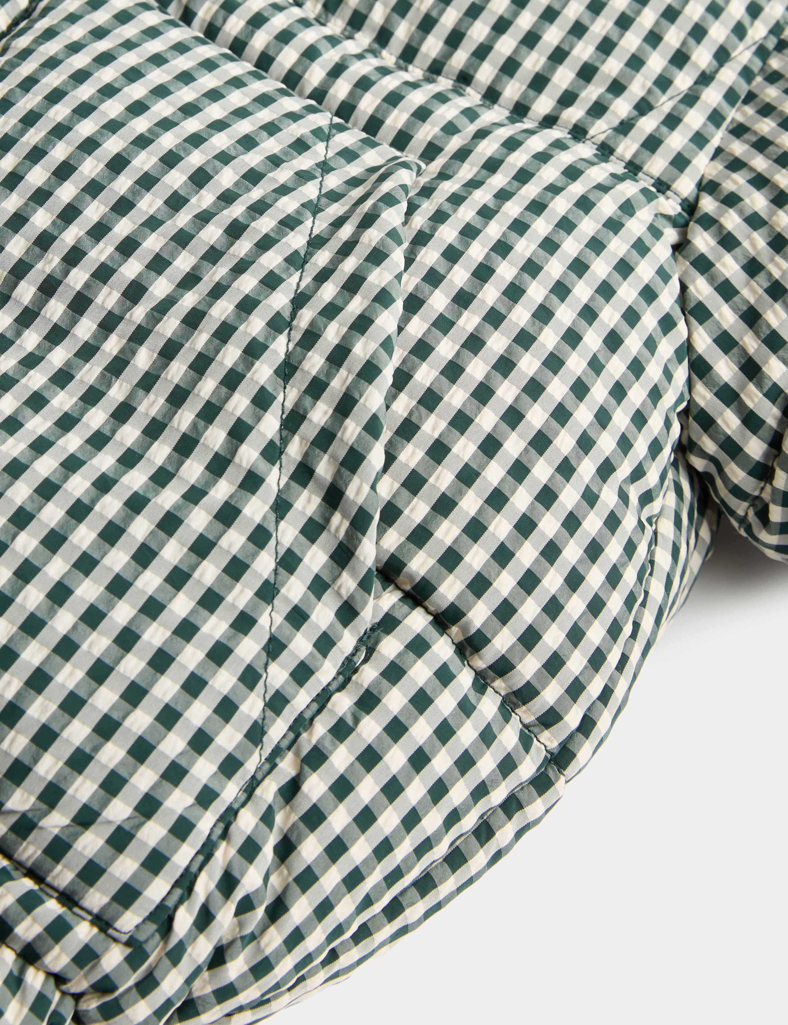 Borg Lined Gingham Jacket (2-8 Yrs) 2 of 2
