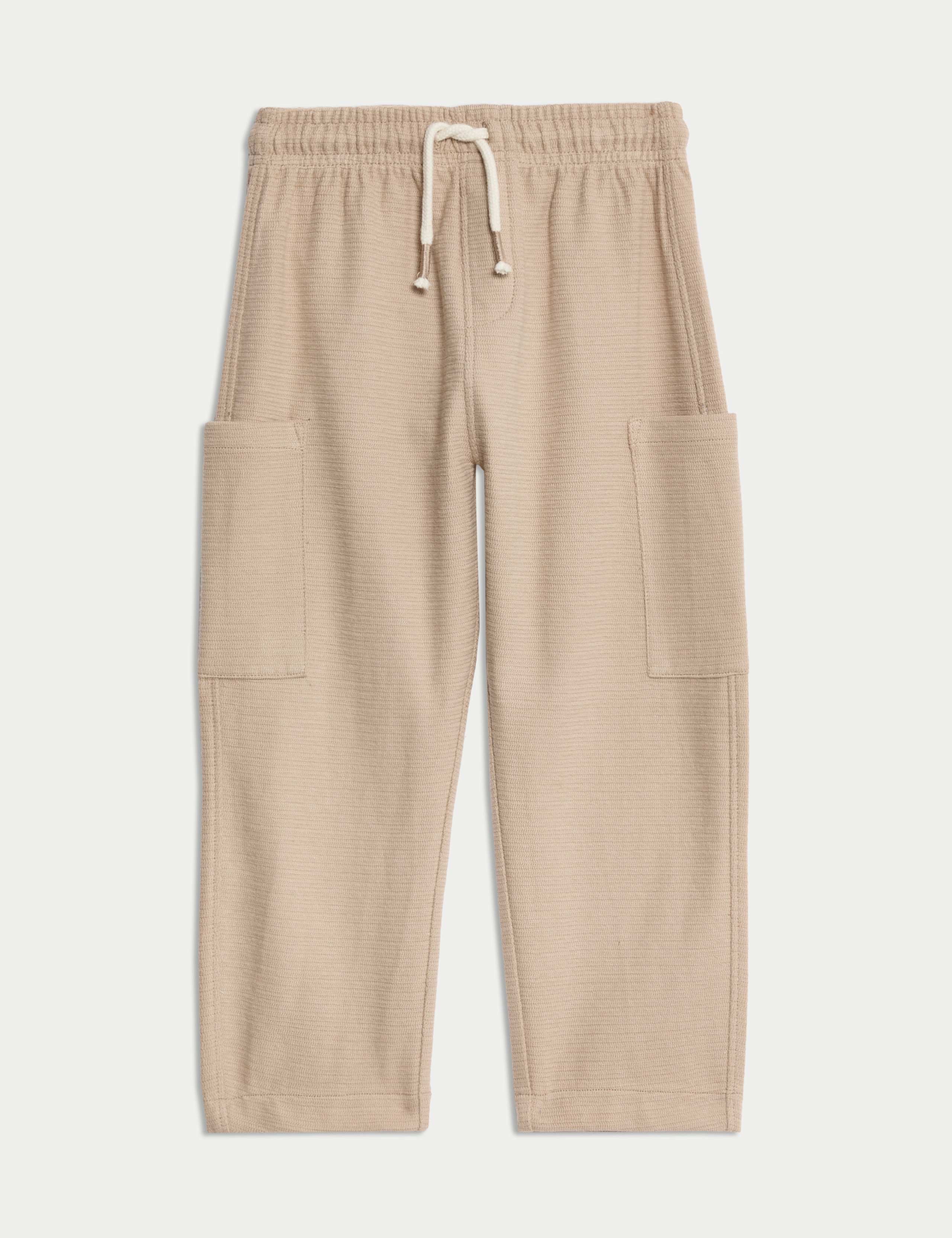 Cotton Rich Textured Trousers (1-8 Yrs) 2 of 6