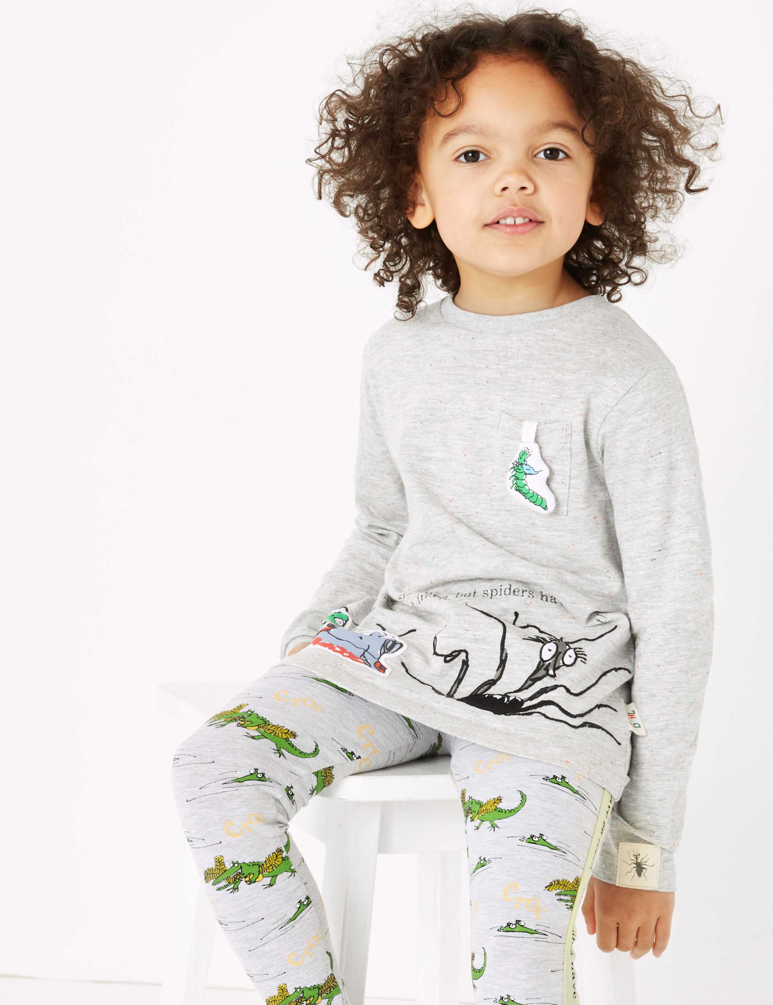 Roald Dahl™ & NHM™ Spider T-Shirt (2-7 Yrs) 4 of 7
