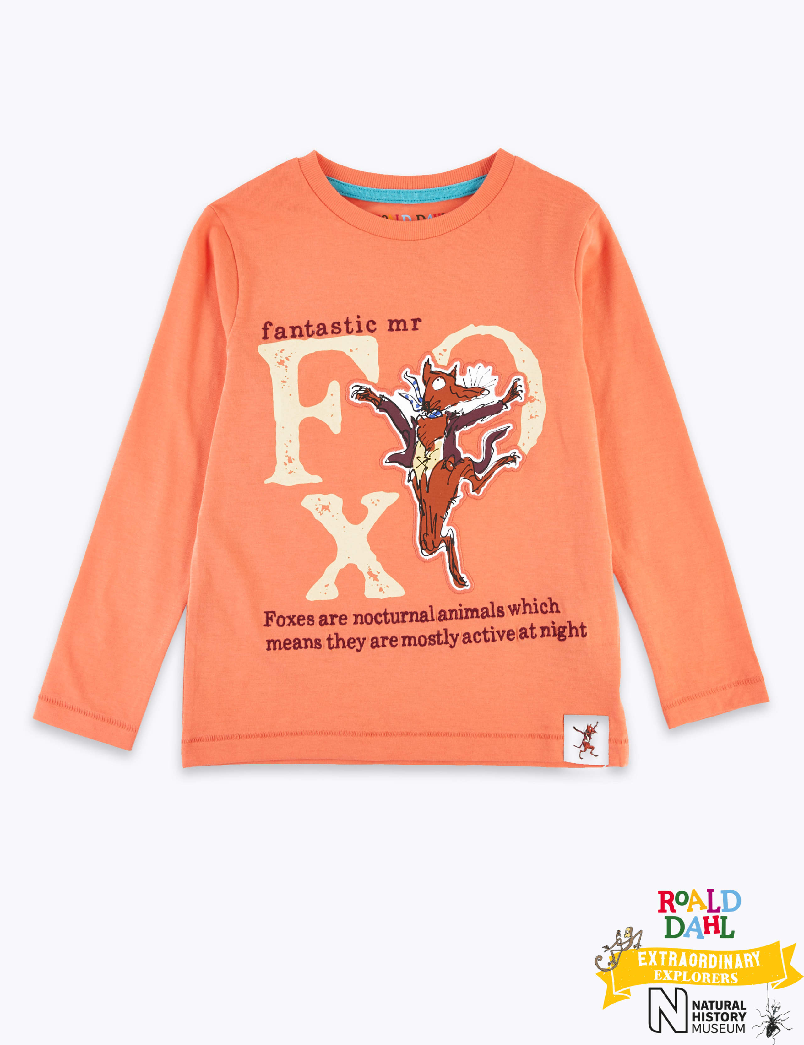 Roald Dahl™ & NHM™ Fox Top (2-7 Yrs) 2 of 6