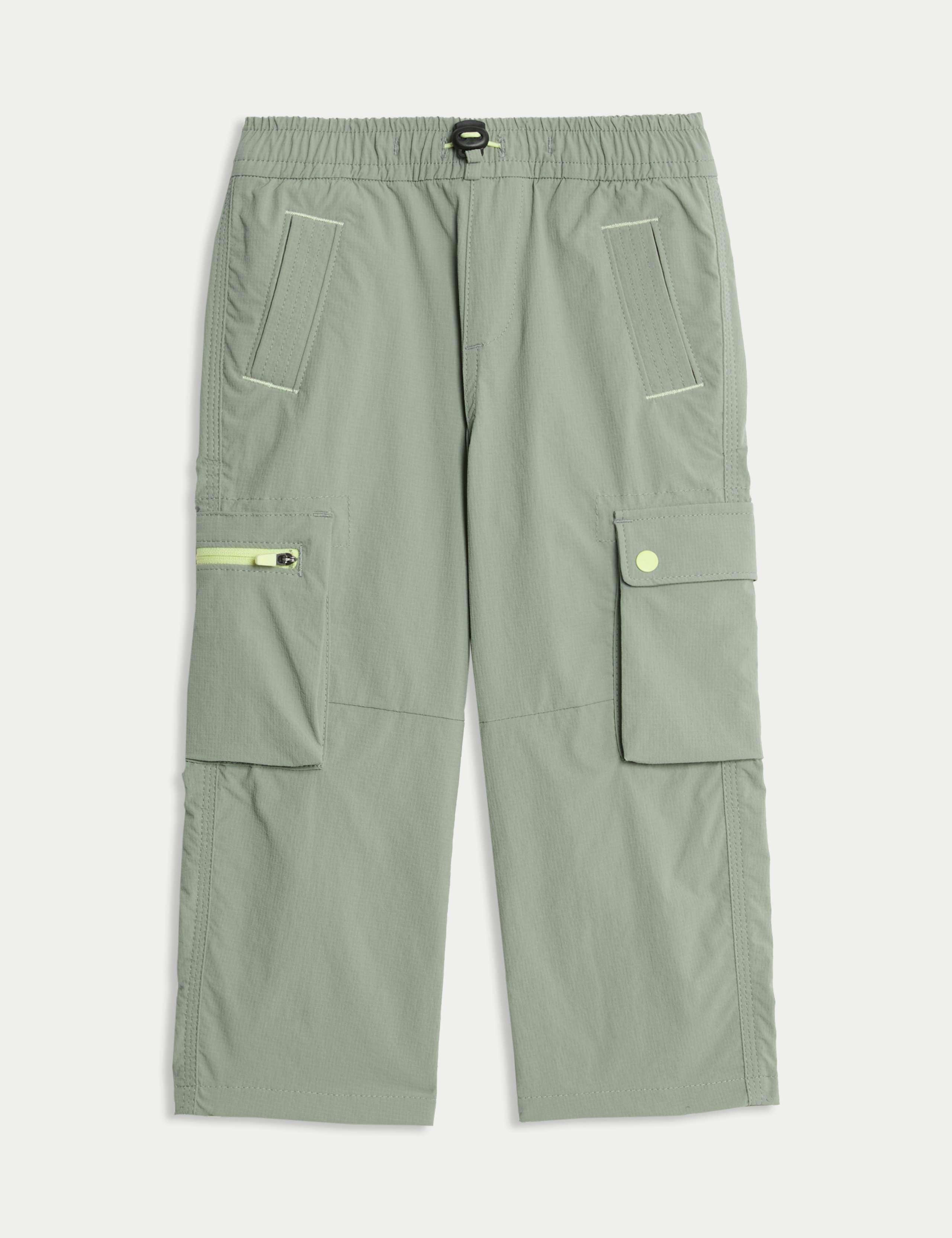 Elasticated Waist Cargo Trousers (2-8 Yrs) 2 of 5
