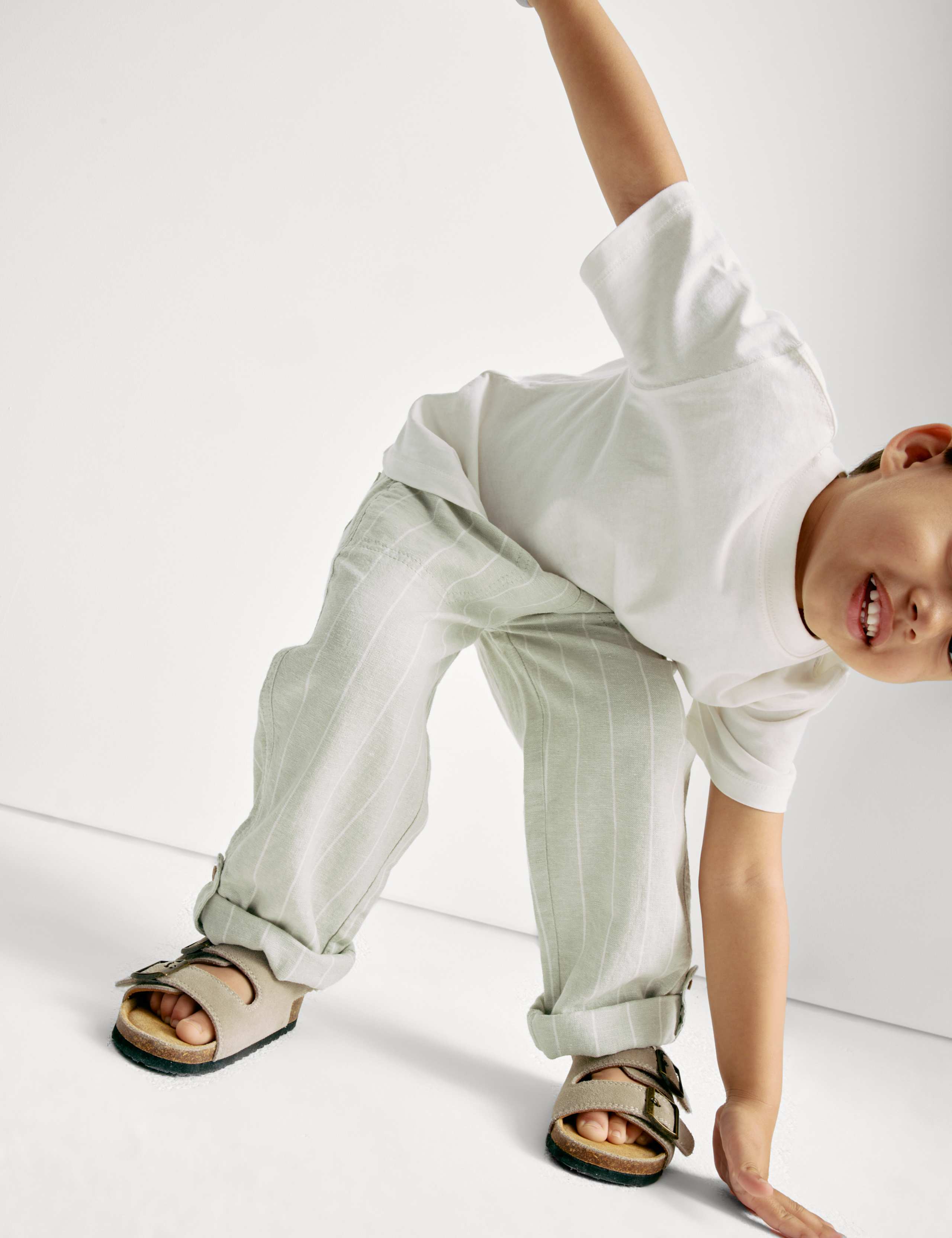 Linen Rich Trousers (2-8 Yrs) 5 of 7