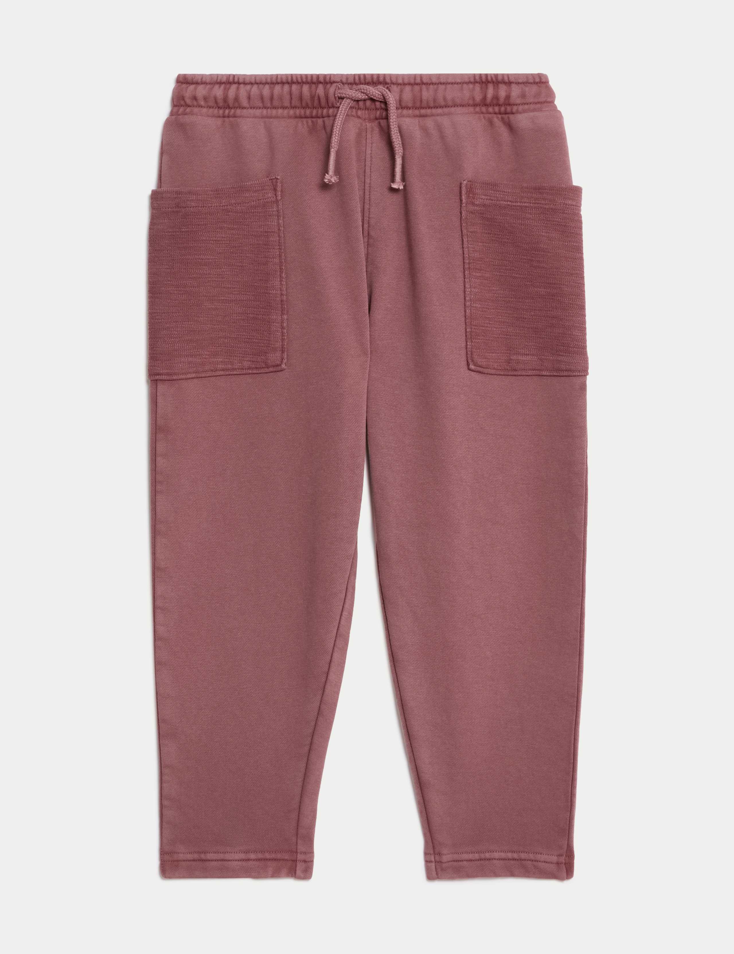 Cotton Rich Jersey Casual Trousers (1-8 Yrs) 1 of 1