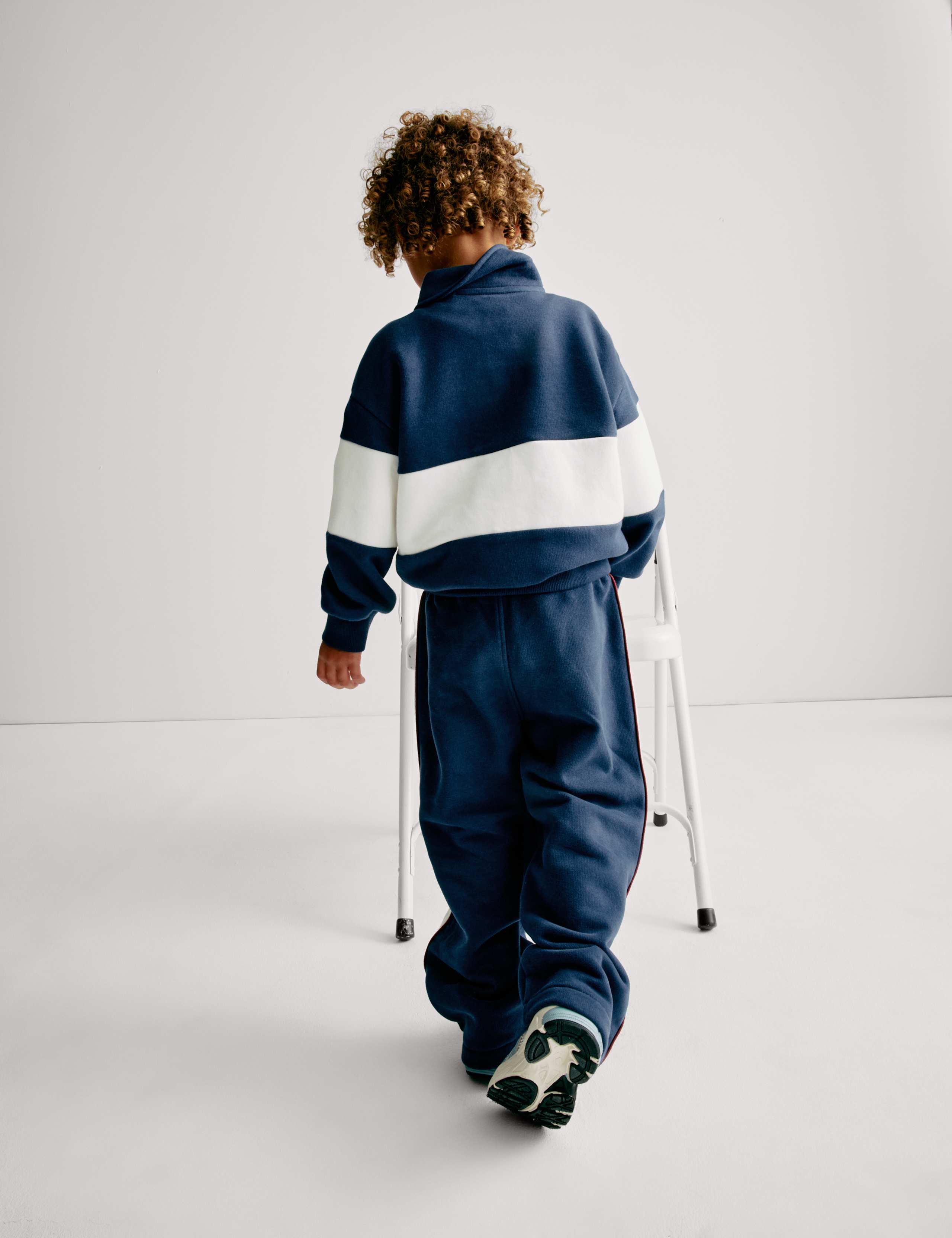 Cotton Rich Straight Leg Joggers (2-8 Yrs) 3 of 6