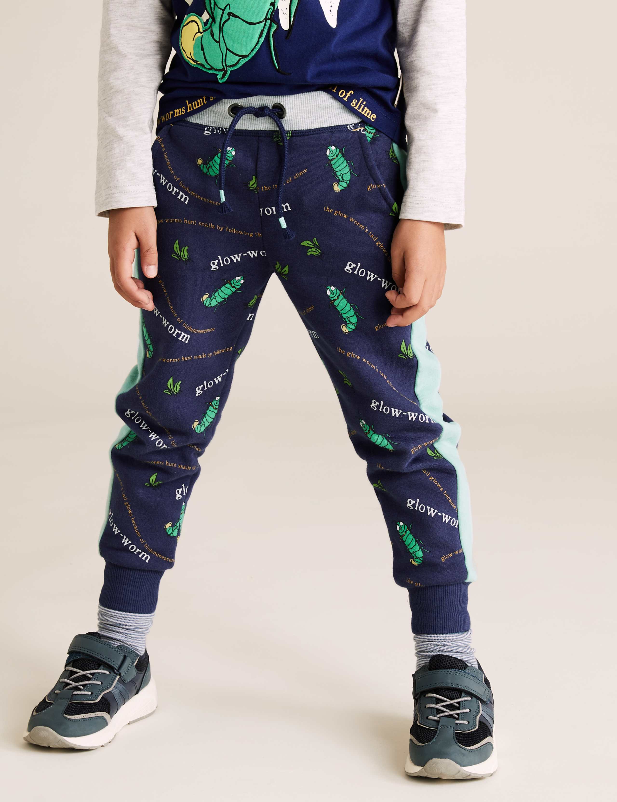 Roald Dahl™ & NHM™ Glow Worm Joggers (2-7 Yrs) 5 of 6