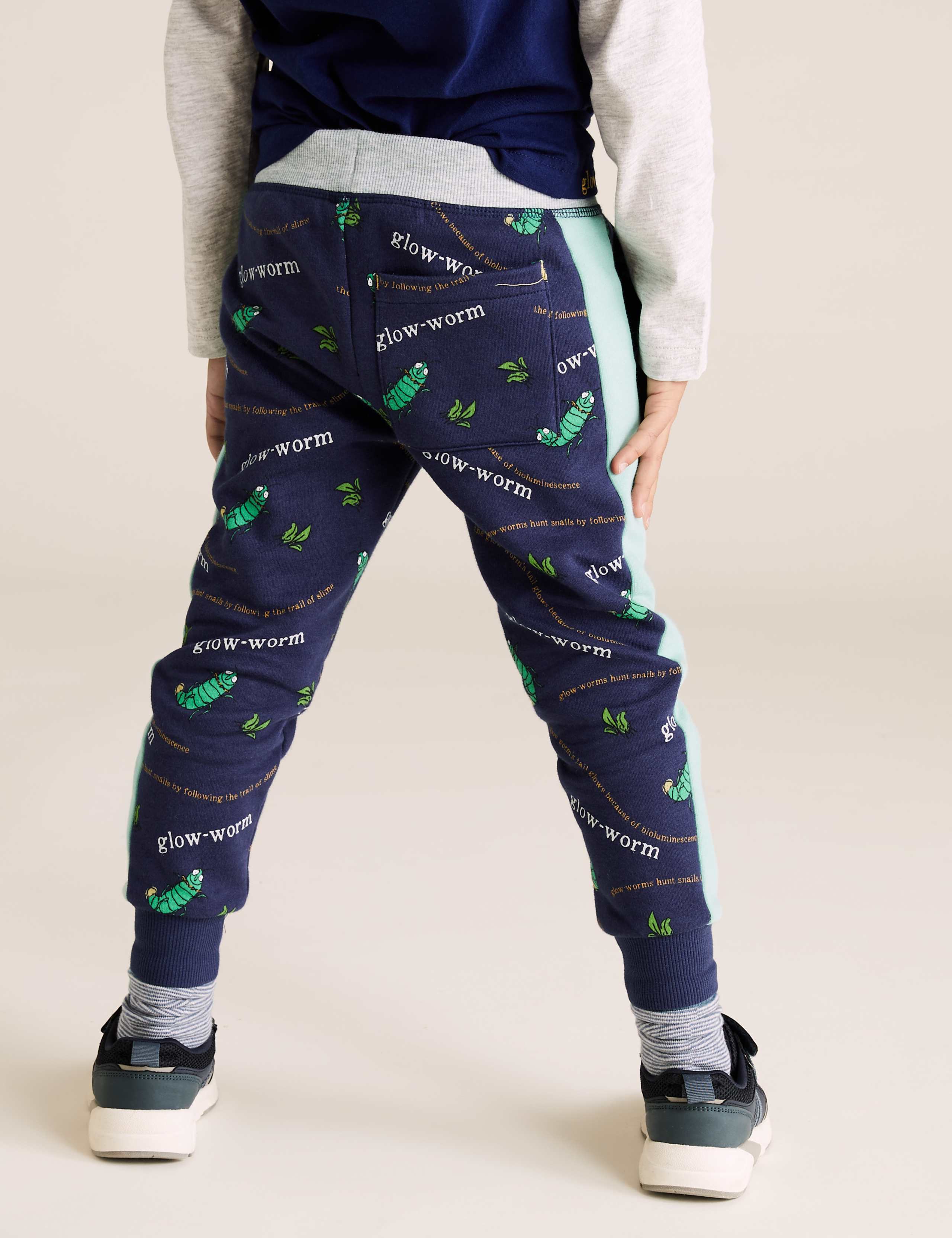 Roald Dahl™ & NHM™ Glow Worm Joggers (2-7 Yrs) 6 of 6
