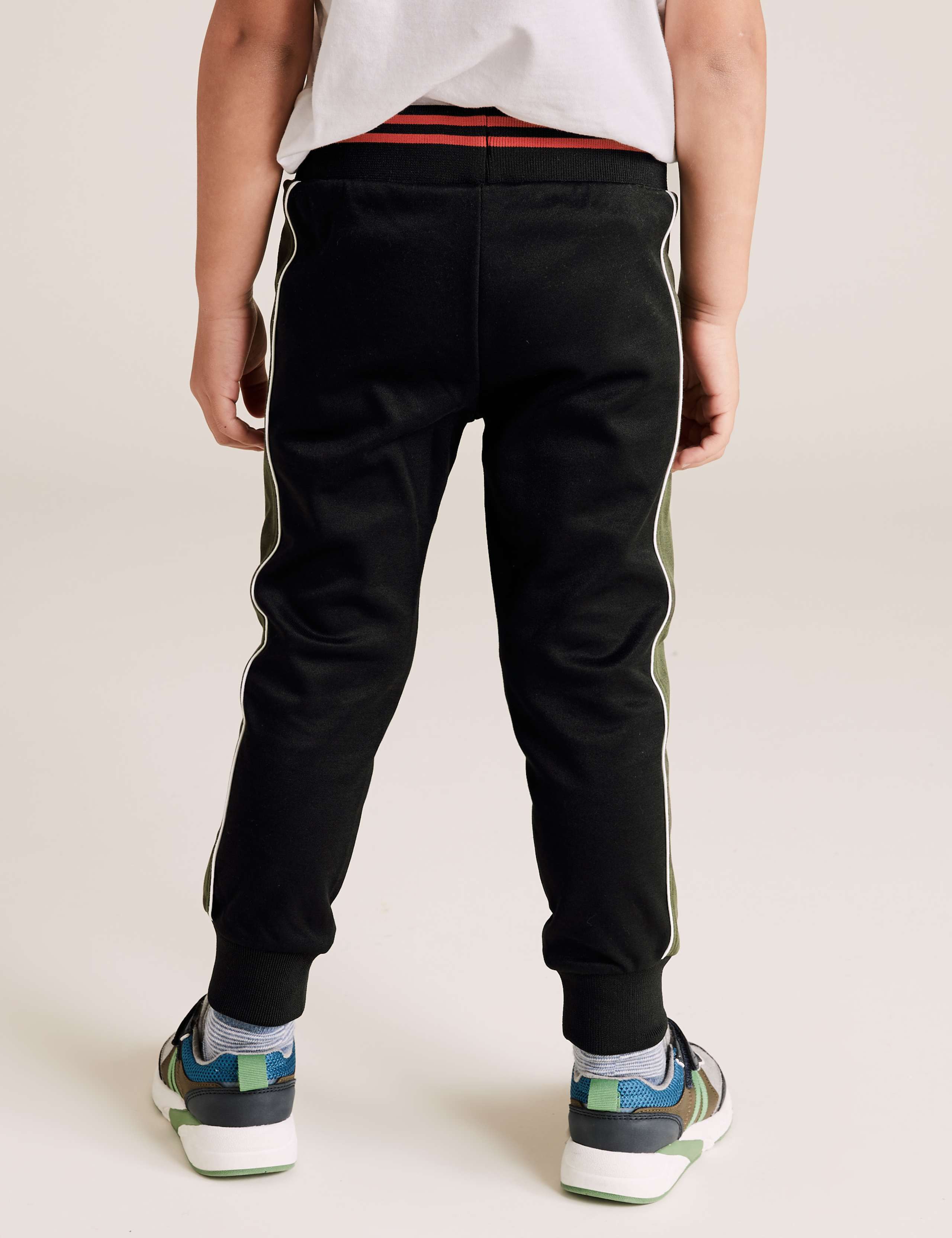 Cotton Side Stripe Joggers (2-7 Yrs) 5 of 5