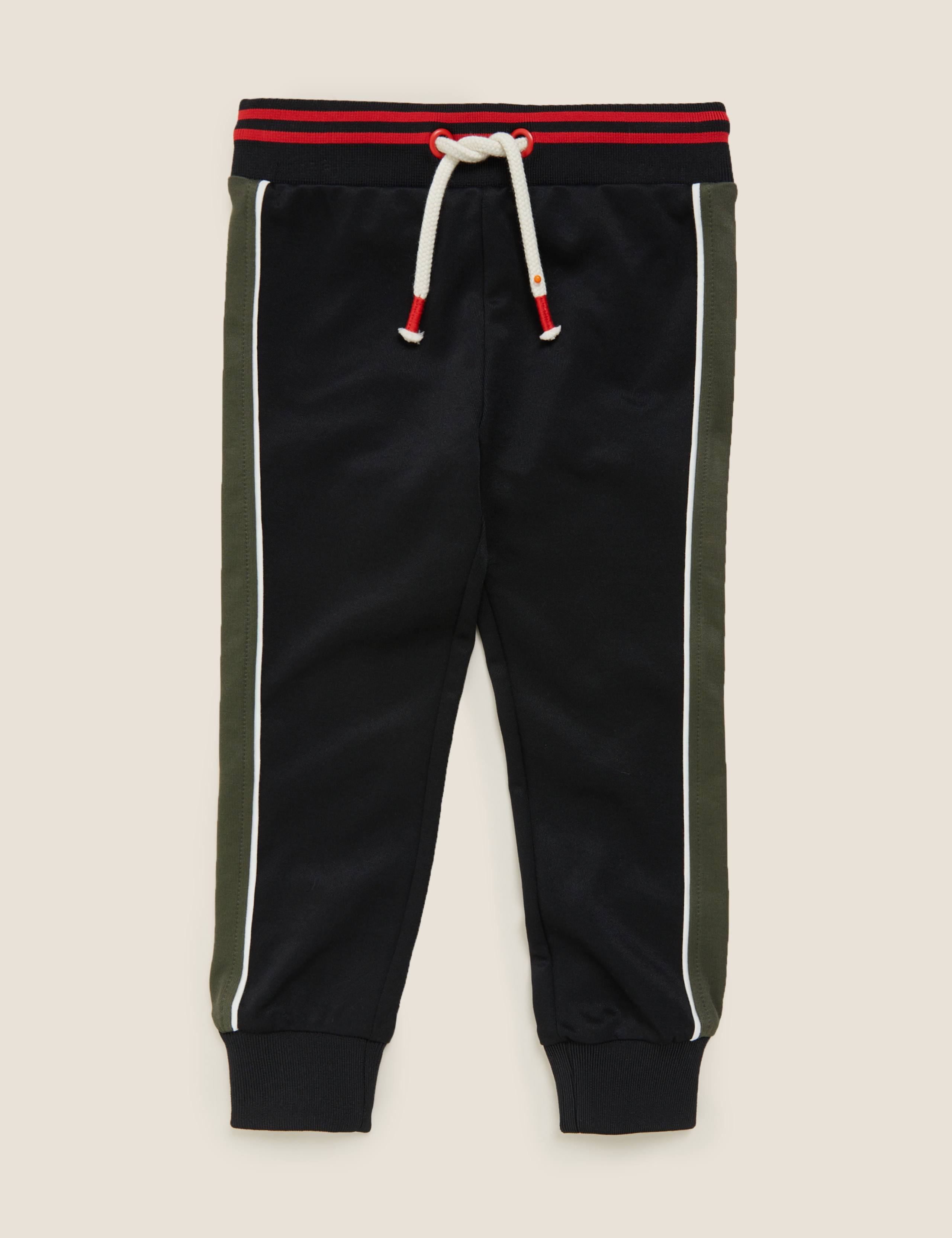 Cotton Side Stripe Joggers (2-7 Yrs) 2 of 5