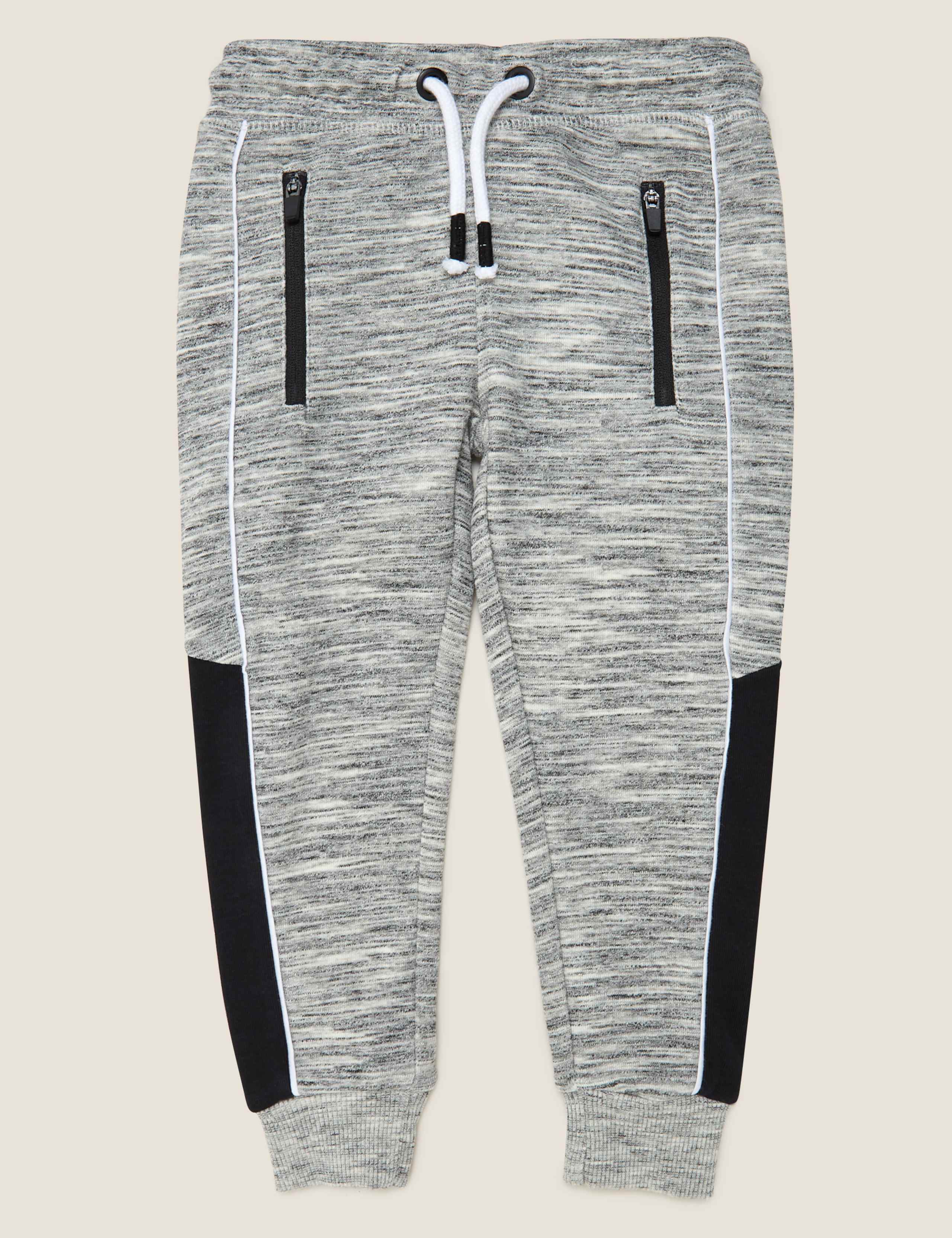 Cotton Side Stripe Joggers (2-7 Yrs) 2 of 5