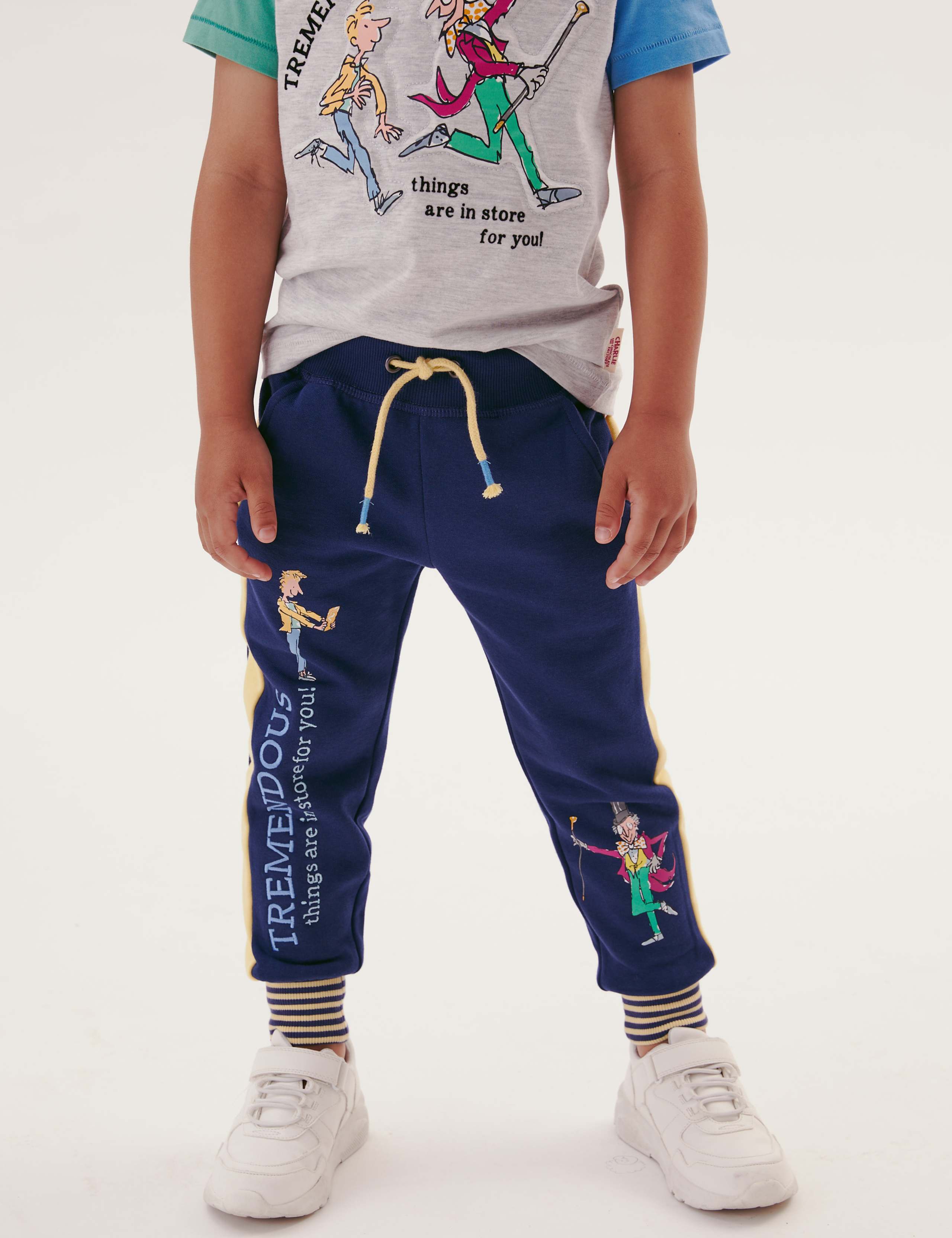 Roald Dahl™ Cotton Joggers (2-7 Yrs) 7 of 8