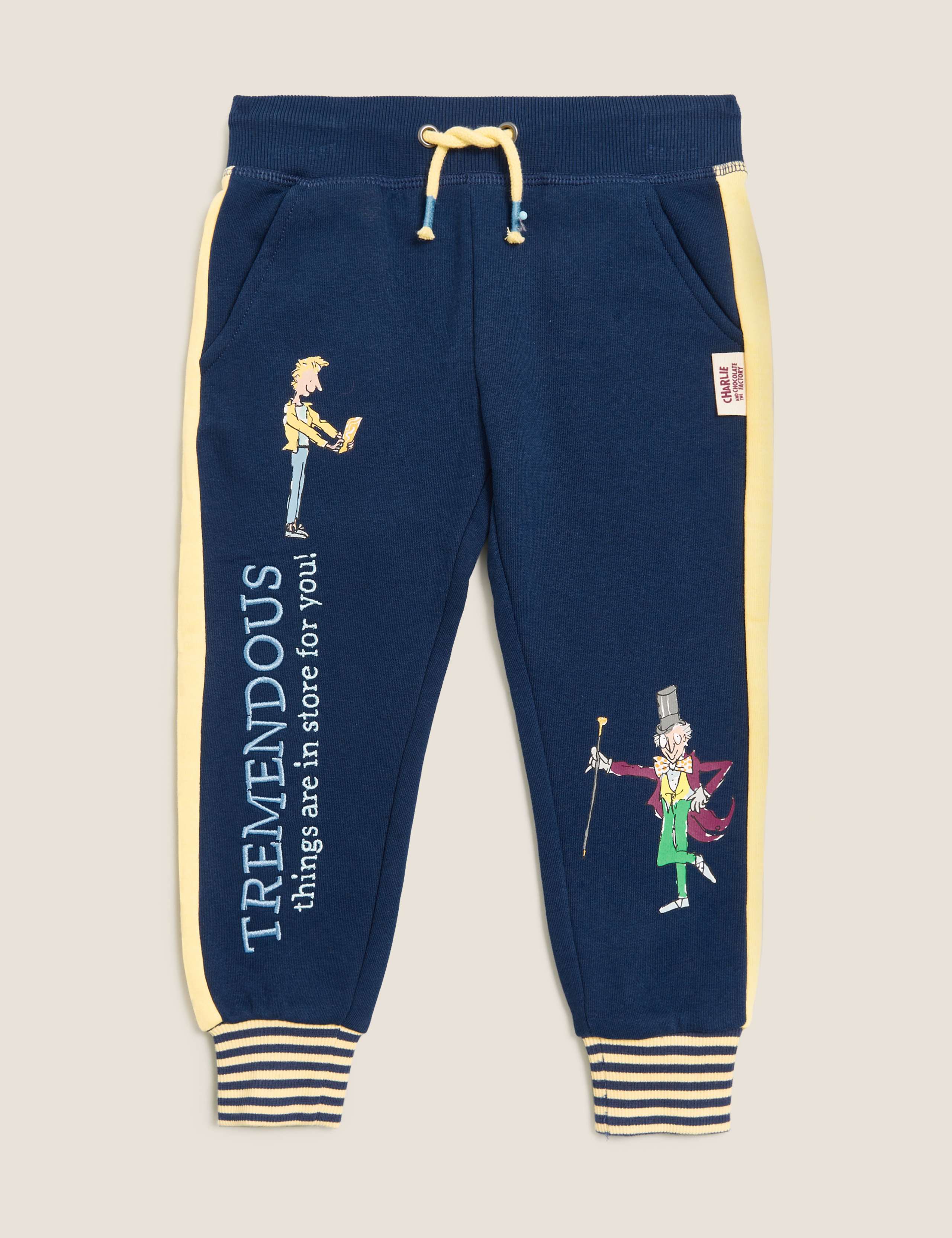 Roald Dahl™ Cotton Joggers (2-7 Yrs) 2 of 8