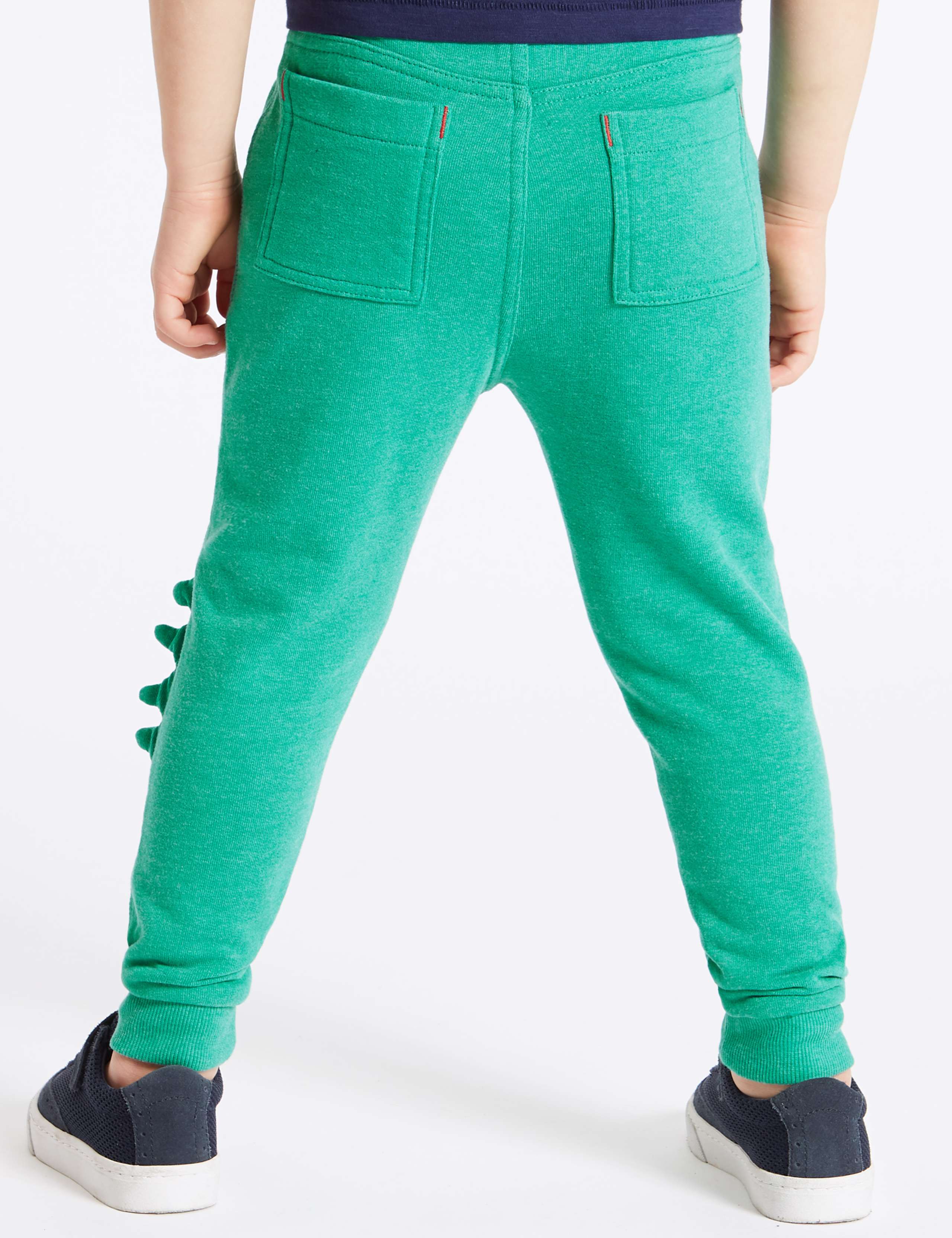 Cotton Rich Knee Dinosaur Joggers (3 Months - 7 Years) 4 of 4