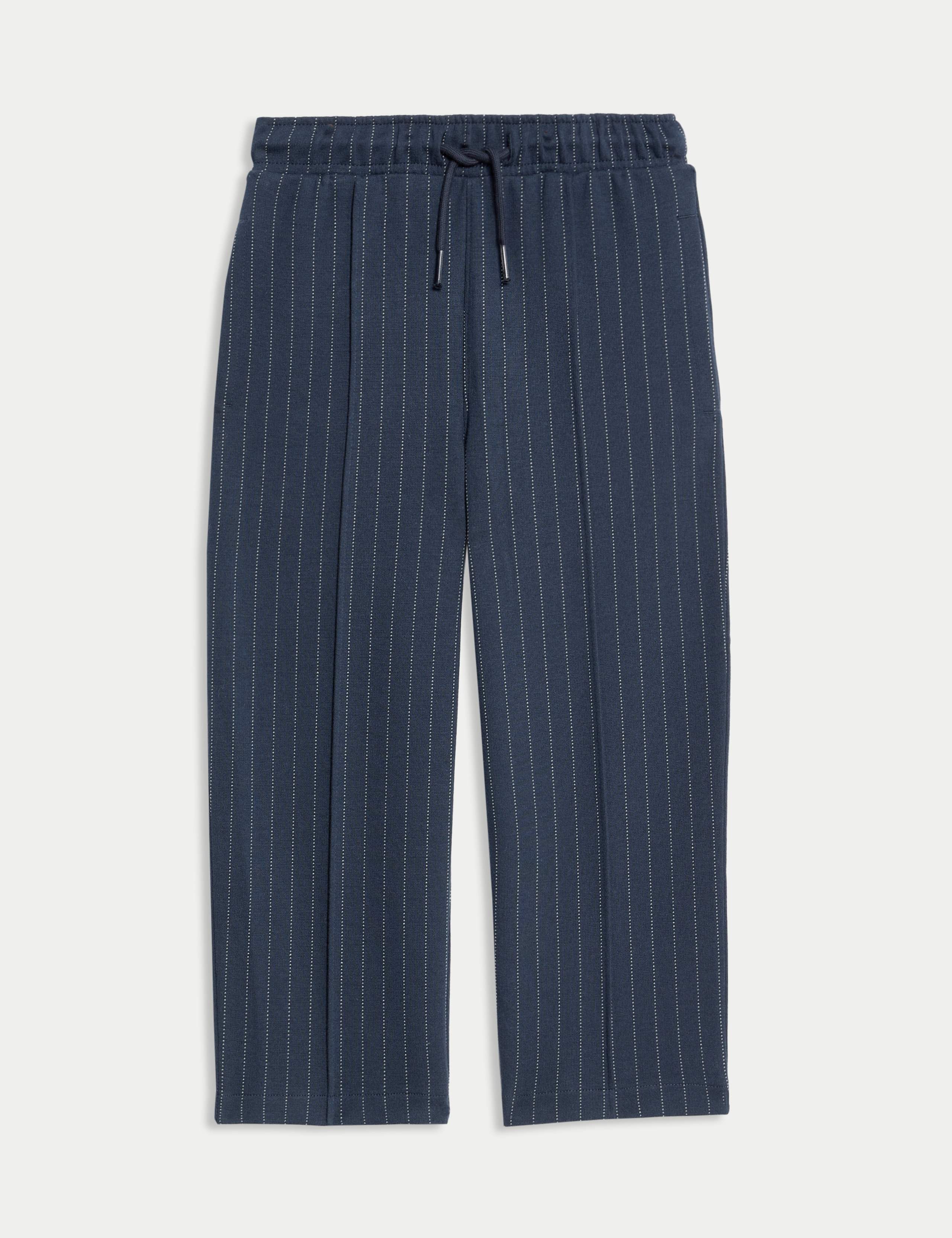 Cotton Rich Patterned Joggers (2-8 Yrs) 1 of 1