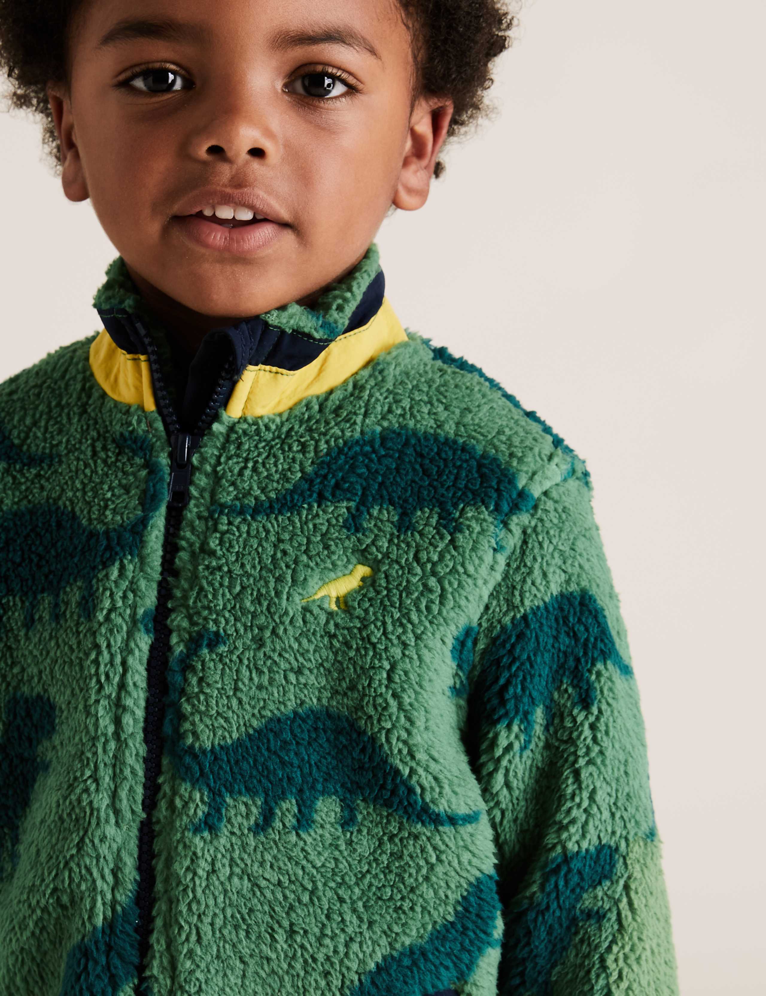 Dinosaur Print Fleece Top (2-7 Yrs) 3 of 4