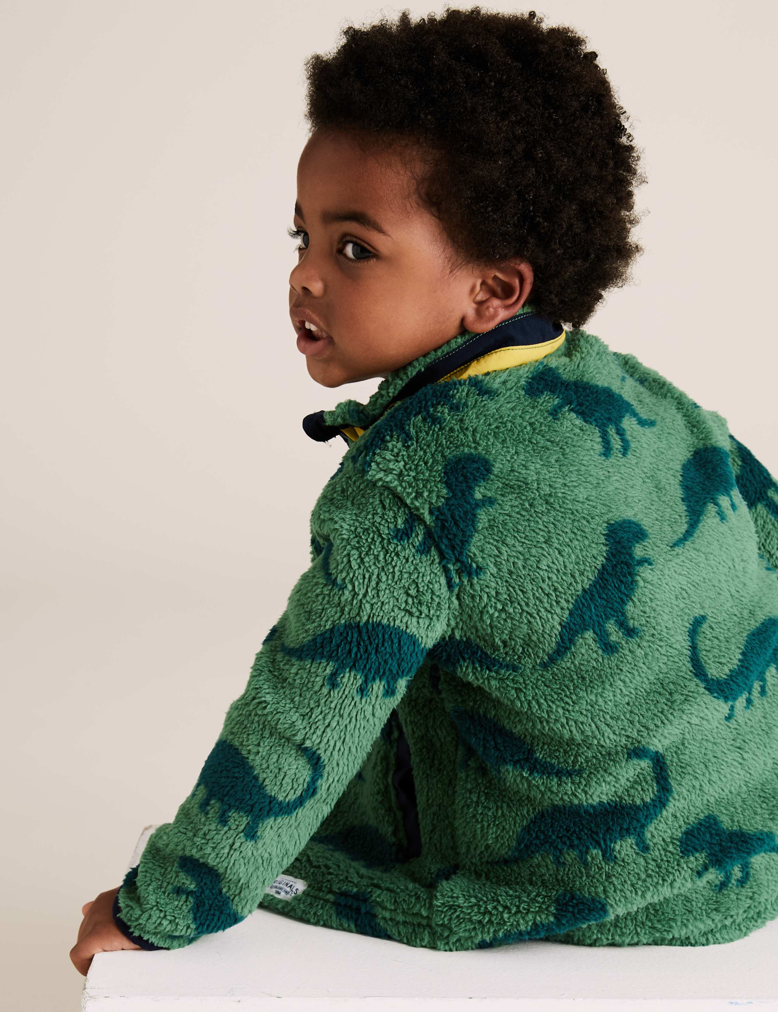 Dinosaur Print Fleece Top (2-7 Yrs) 4 of 4