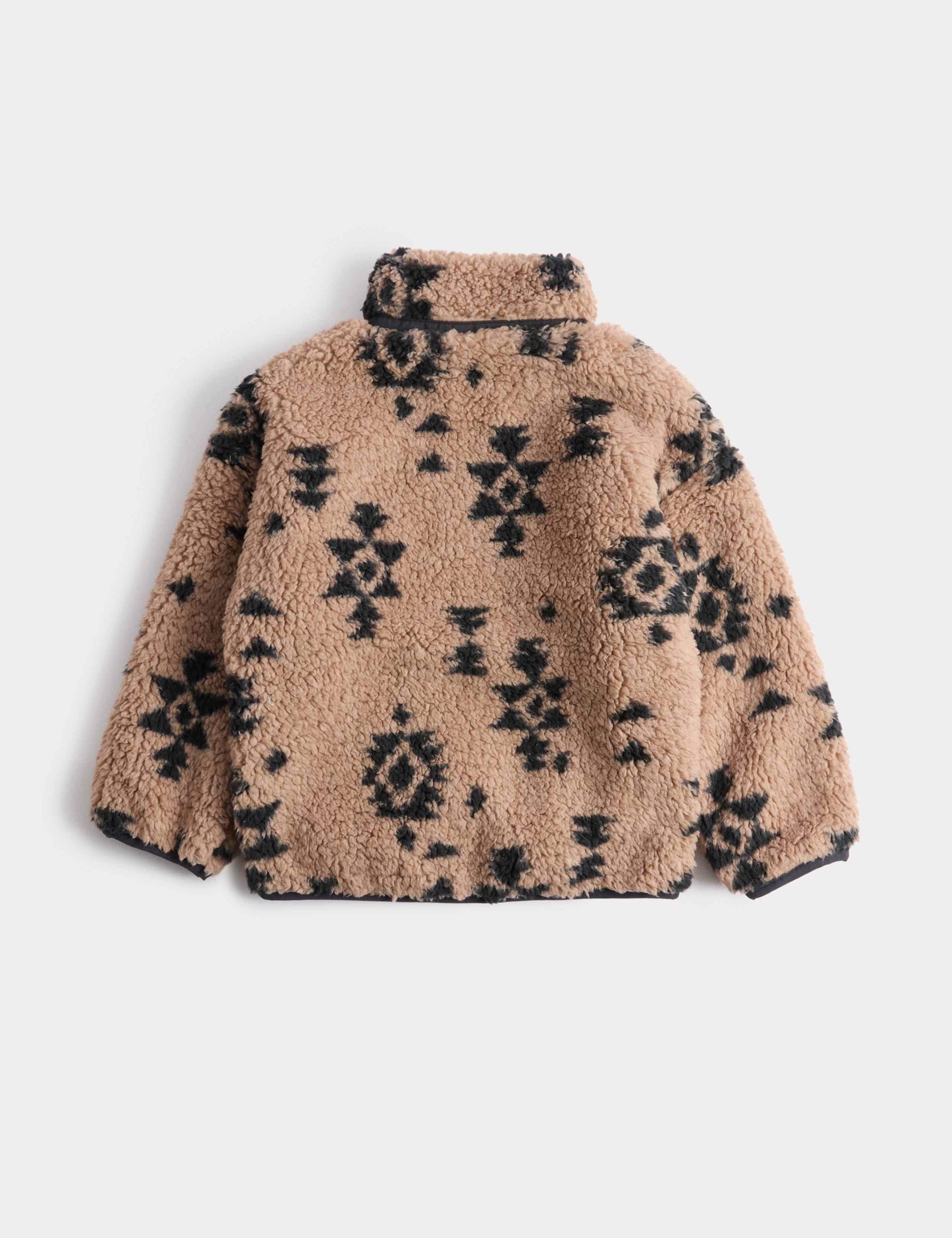 Borg Aztec Fleece Jacket (2-8 Yrs) 2 of 3