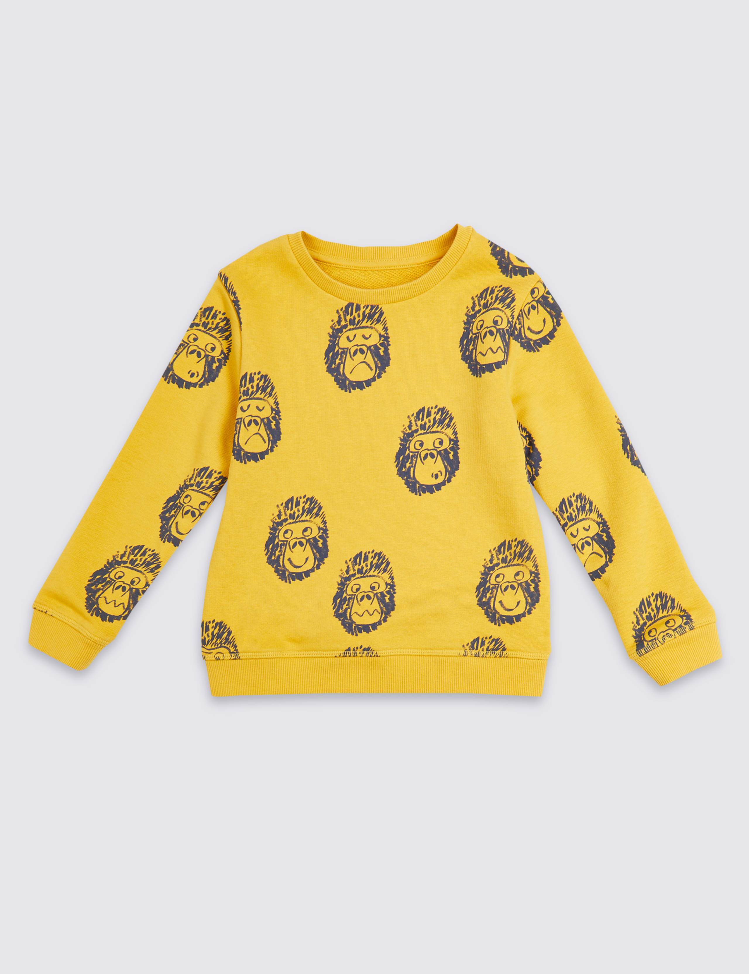 Gorilla Sweatshirt (3 Months - 7 Years) 2 of 4