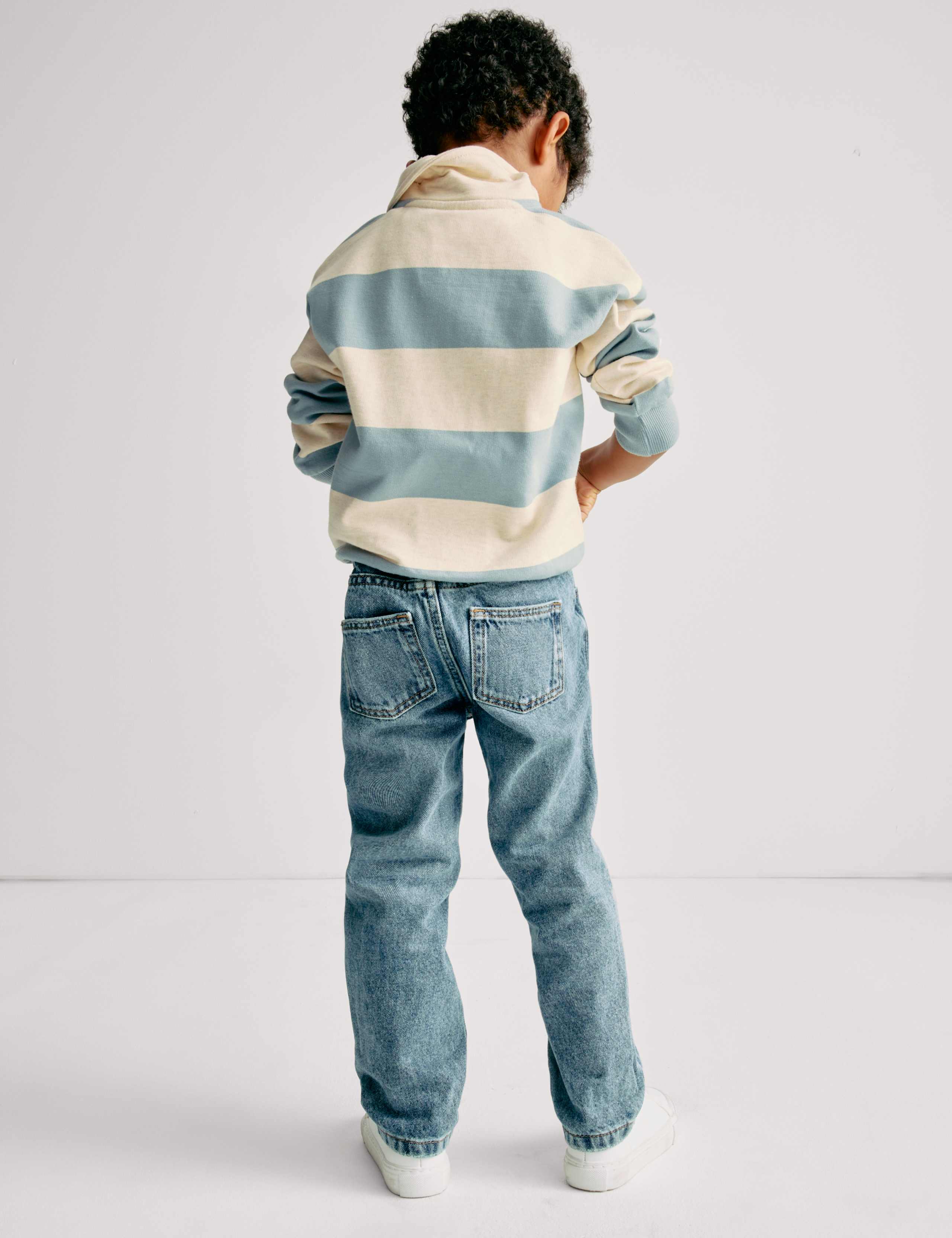 Pure Cotton Collared Rugby Sweatshirt (2-8 Yrs) 5 of 8