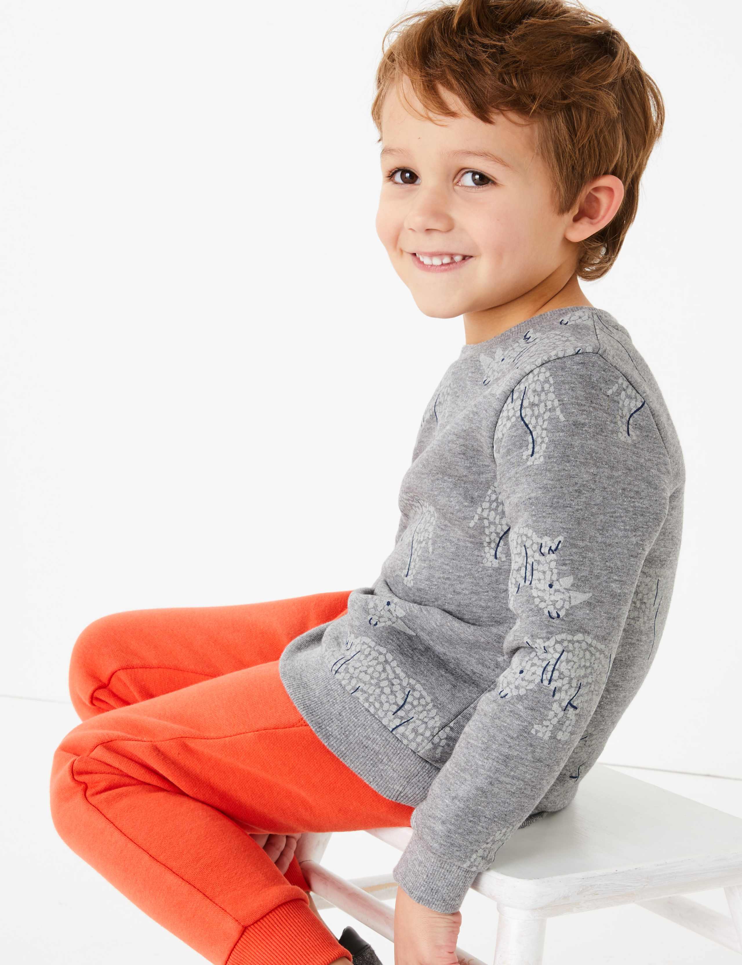 Rhino Print Sweatshirt (2-7 Yrs) 3 of 4