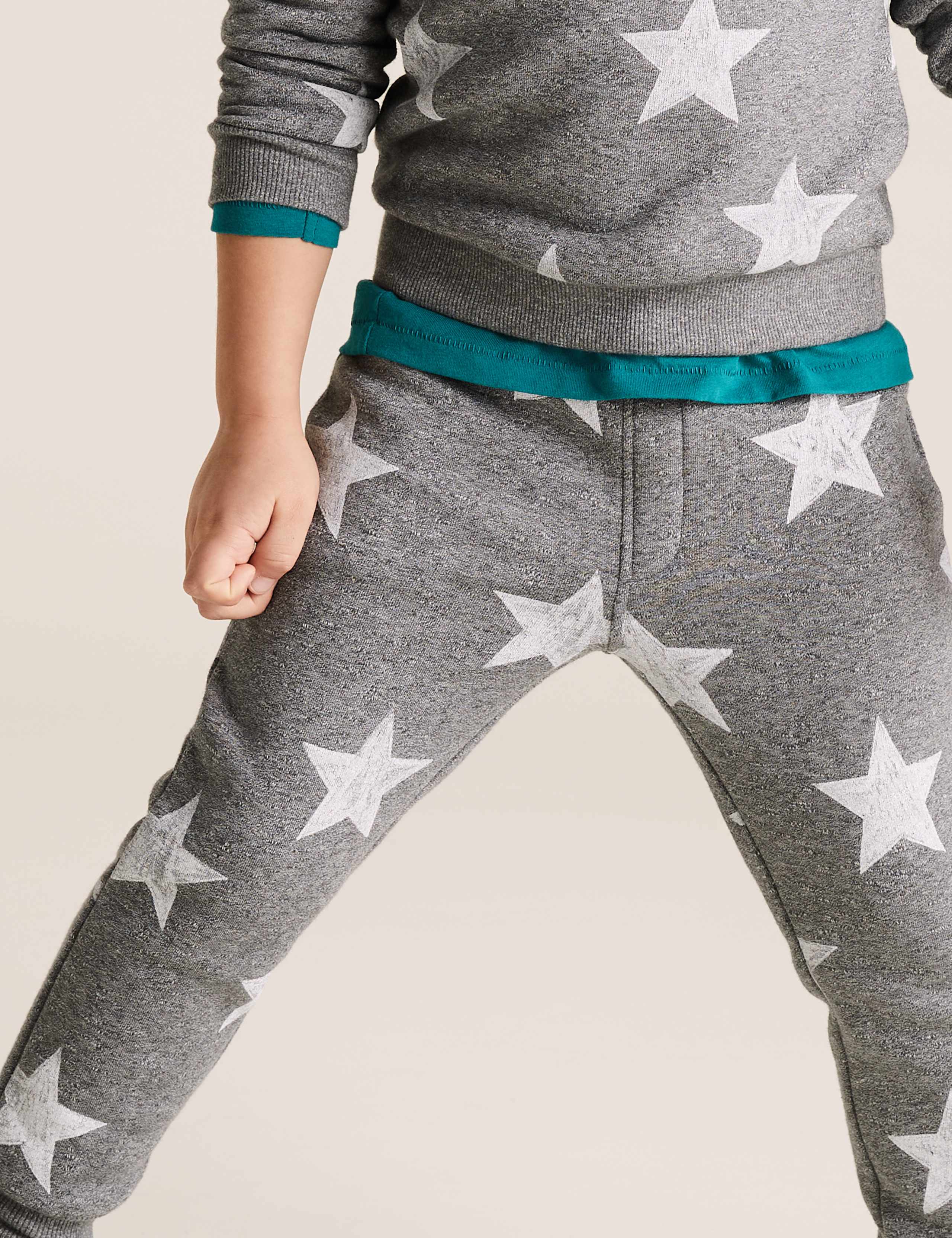Organic Cotton Star Joggers (2-7 Yrs) 3 of 5