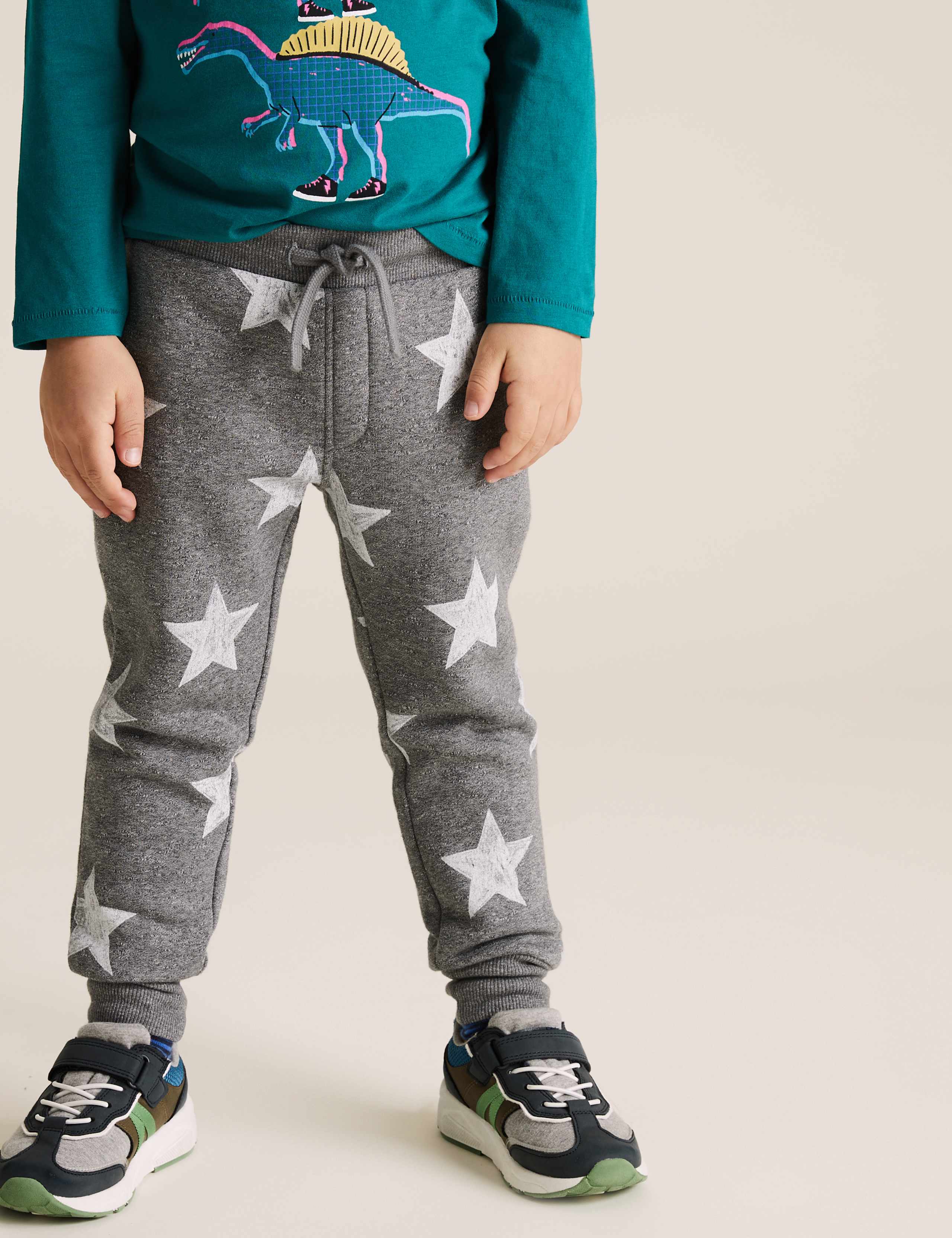 Organic Cotton Star Joggers (2-7 Yrs) 4 of 5