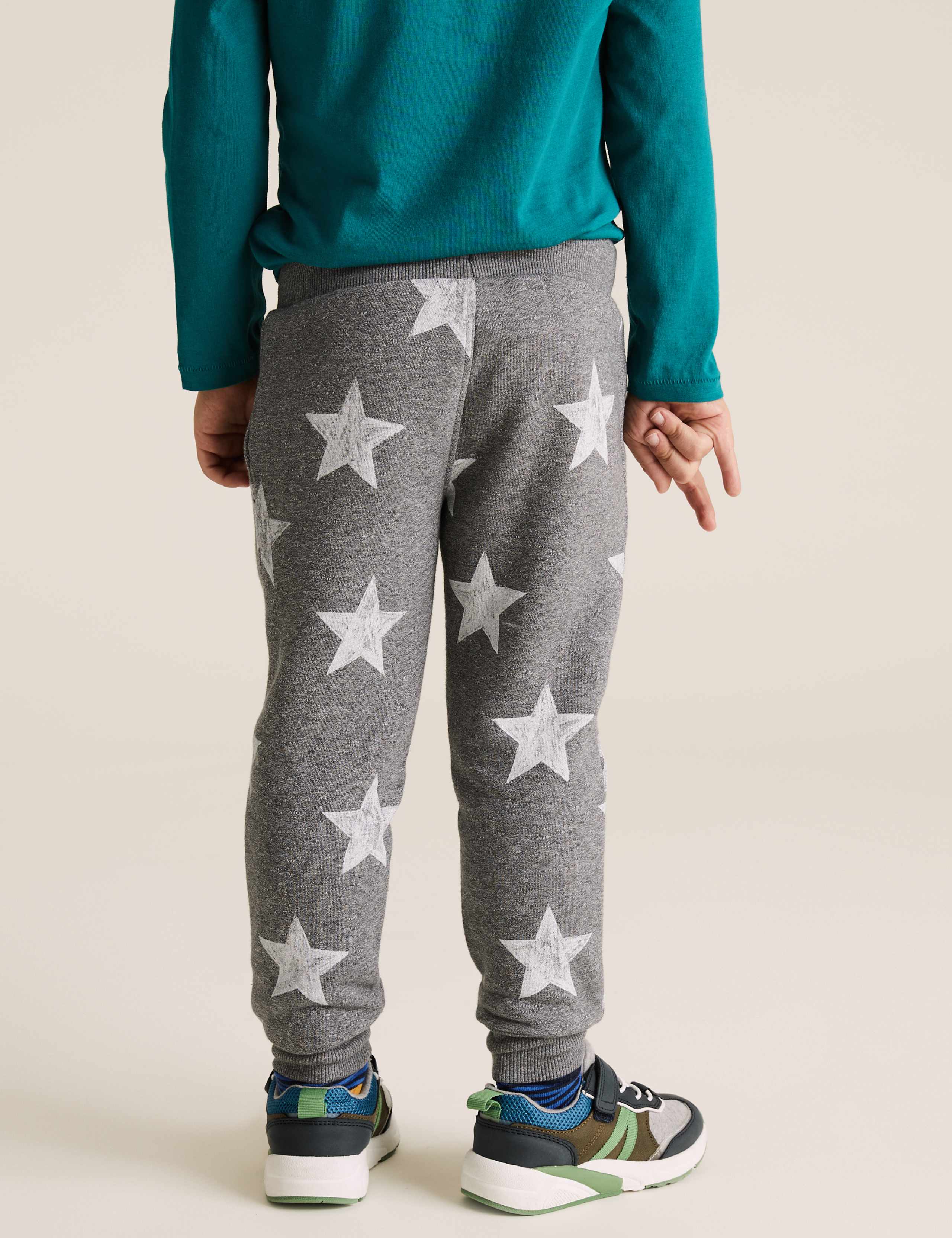 Organic Cotton Star Joggers (2-7 Yrs) 5 of 5