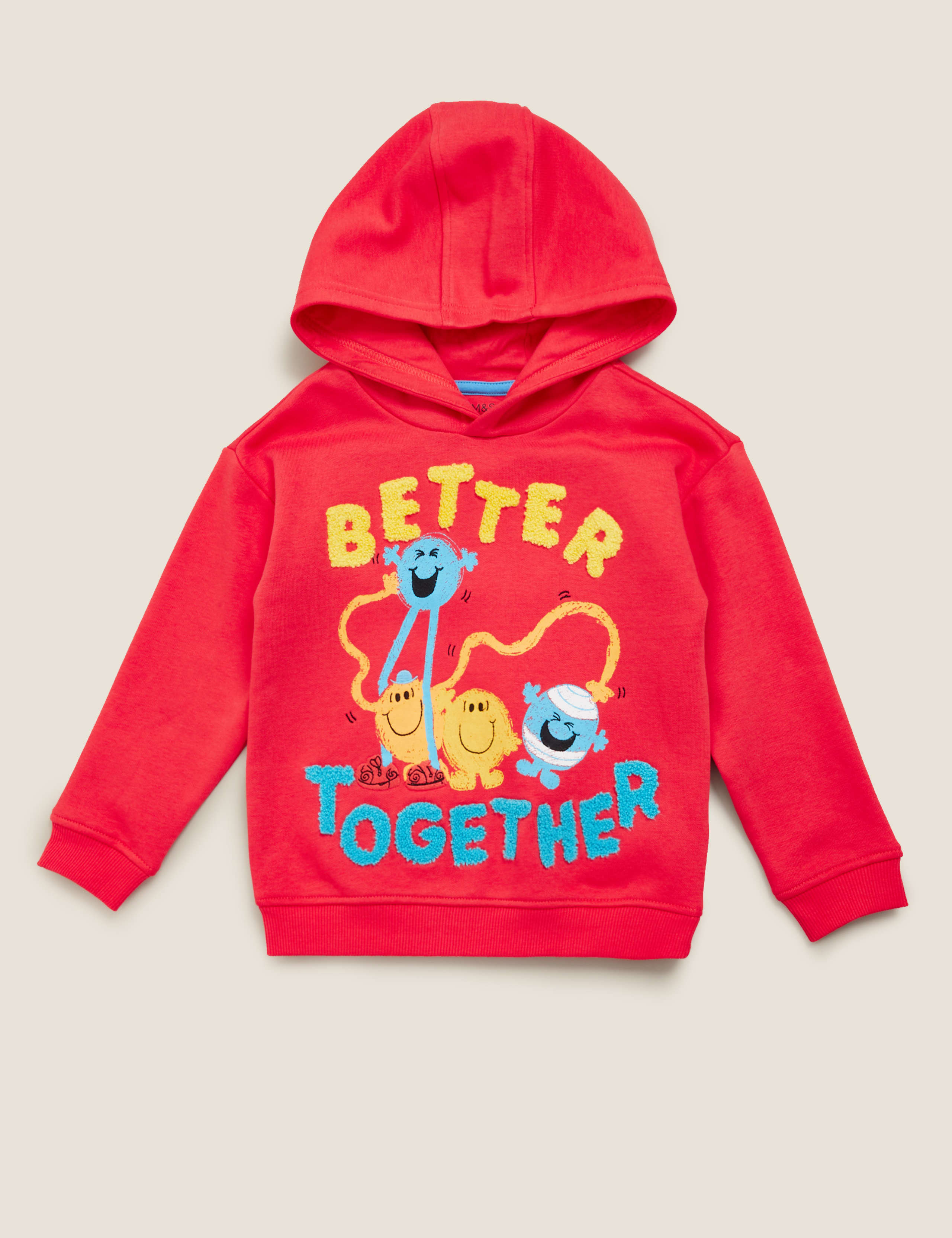 Cotton Mr Men™ Better Together Hoodie (2-7 Yrs) 2 of 6