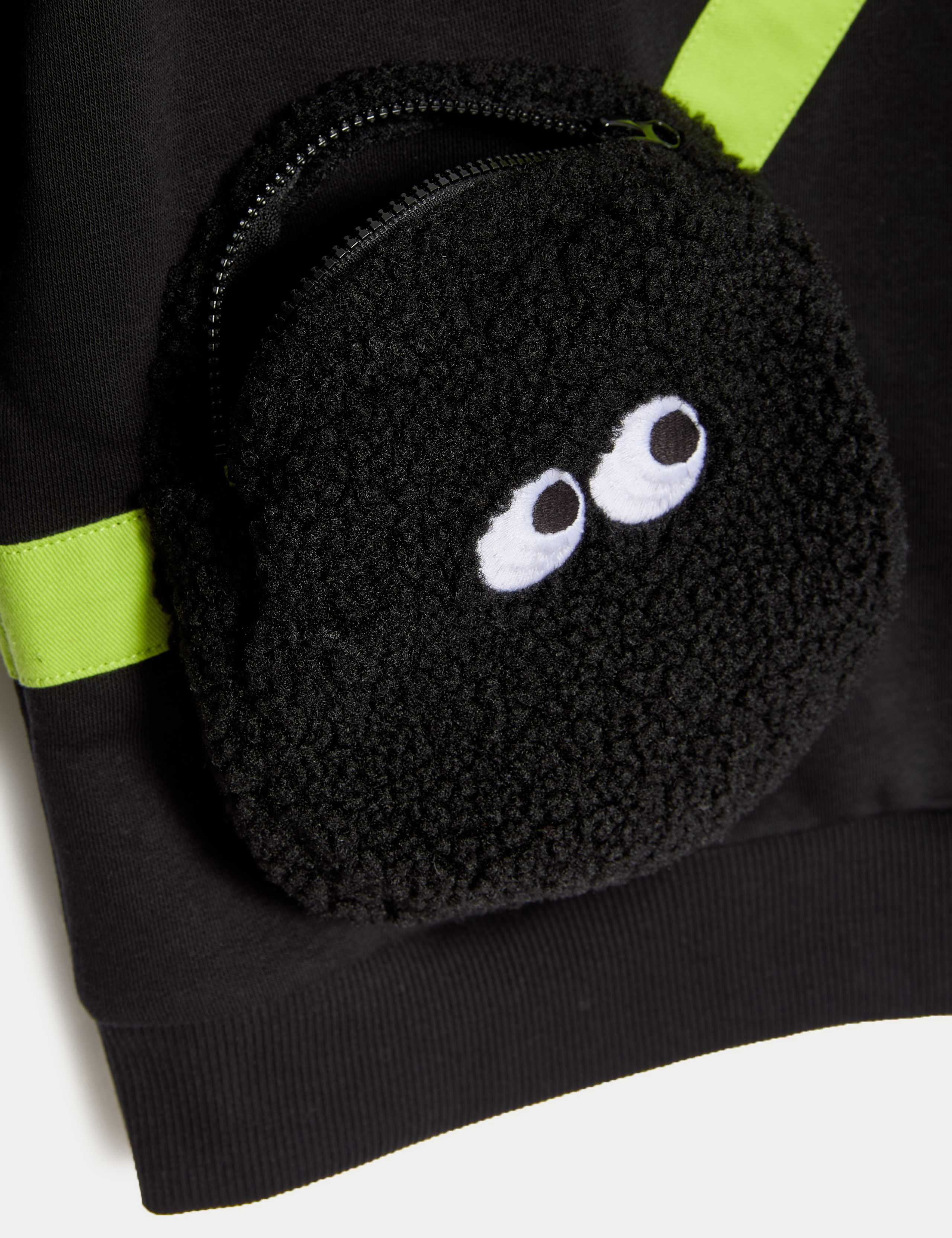 Cotton Rich Monster Sweatshirt(2-8 Yrs) 3 of 3