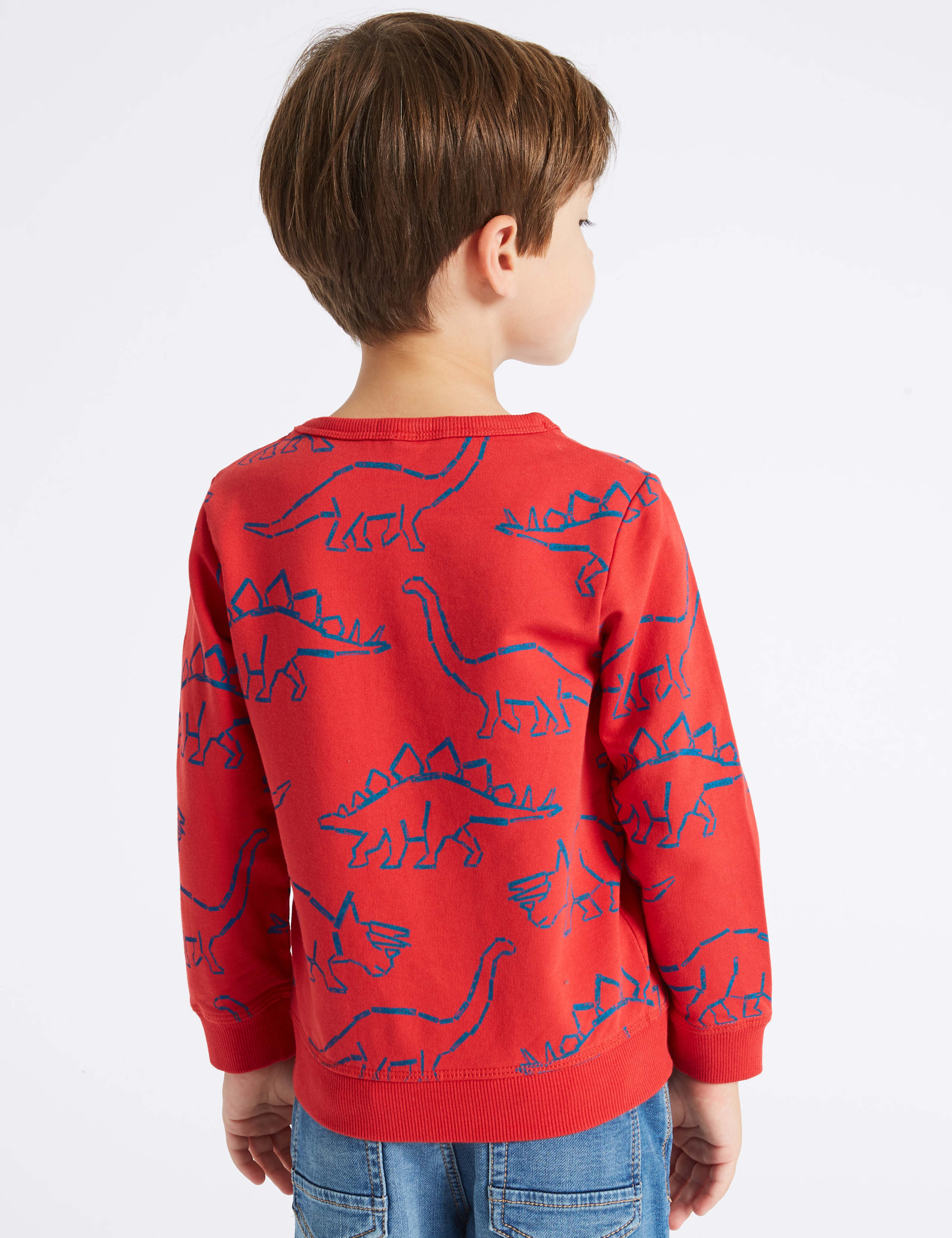 Pure Cotton Printed Sweatshirt (3 Months - 7 Years) 2 of 2