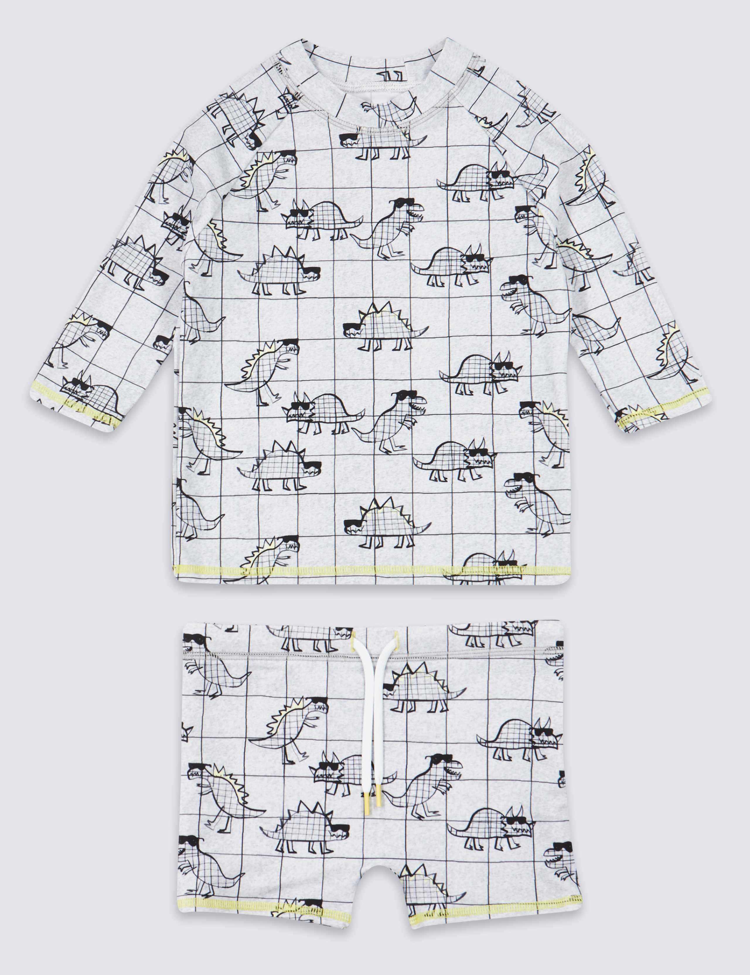 2 Piece Dinosaurs Swimsuit Set (3 Months - 7 Years) 1 of 3