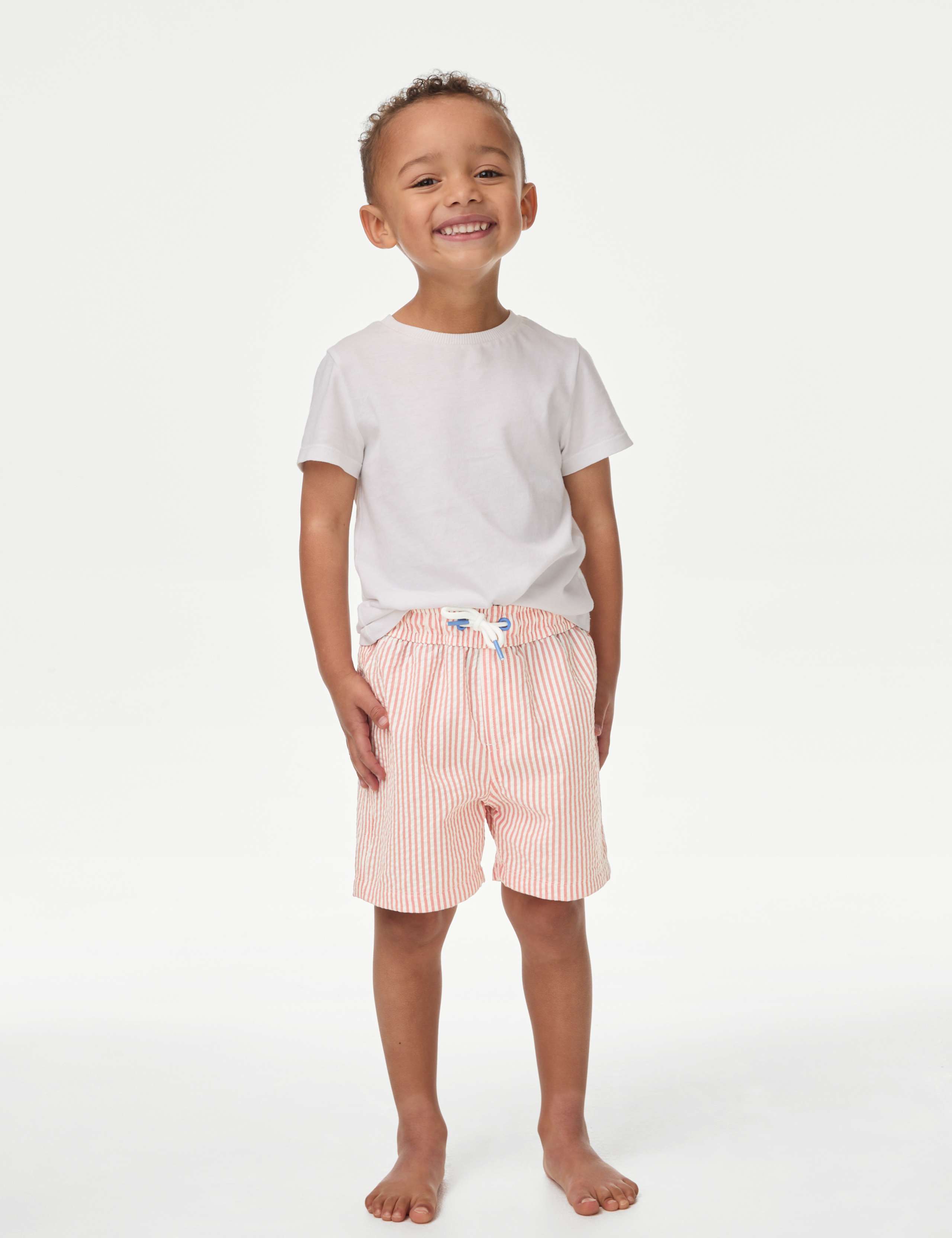 Striped Swim Shorts (2-8 Yrs) 1 of 6