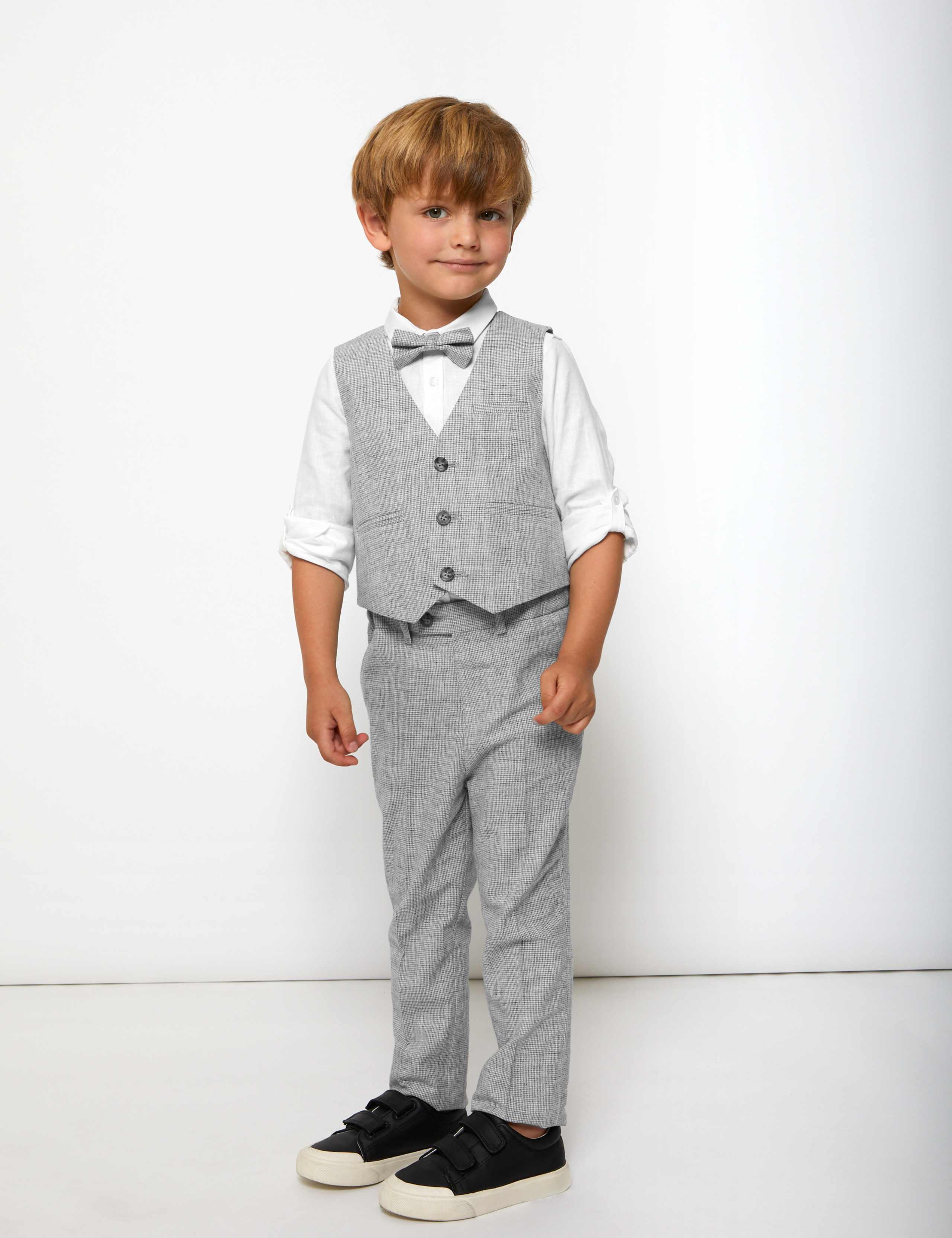4 Piece Suit Outfit (2-7 Yrs) 1 of 8