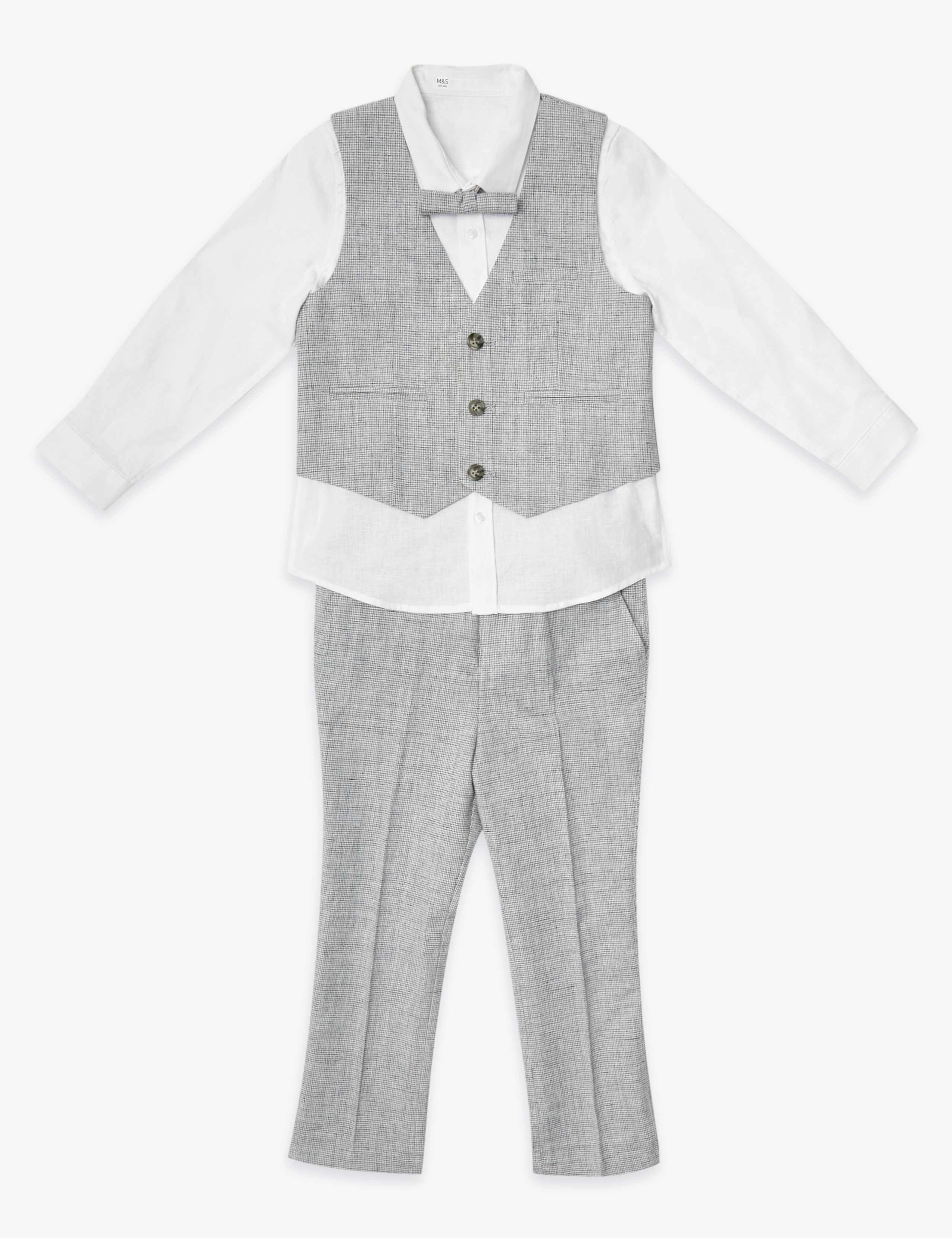 4 Piece Suit Outfit (2-7 Yrs) 2 of 8