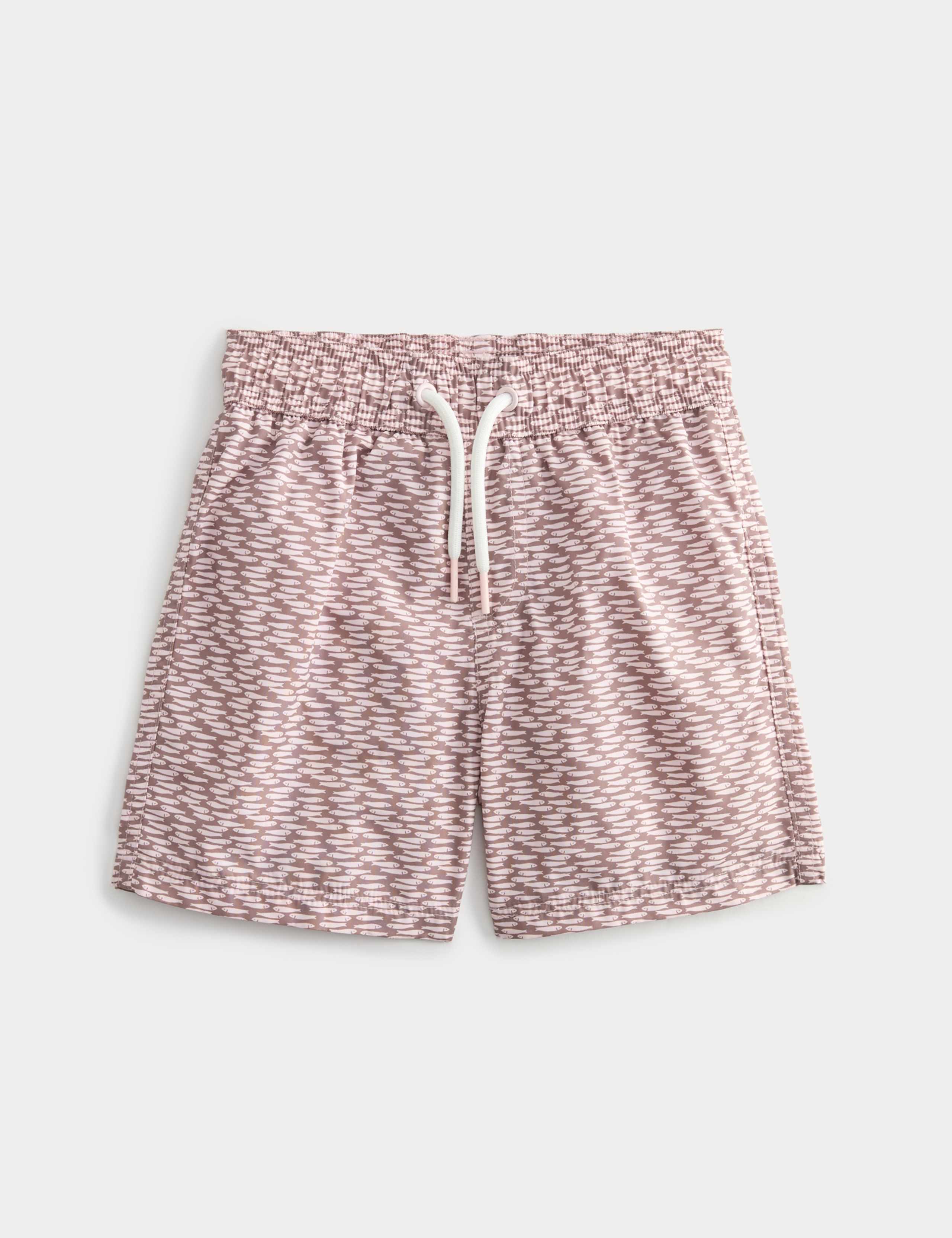 Printed Swim Shorts (2-8 Yrs) 1 of 2