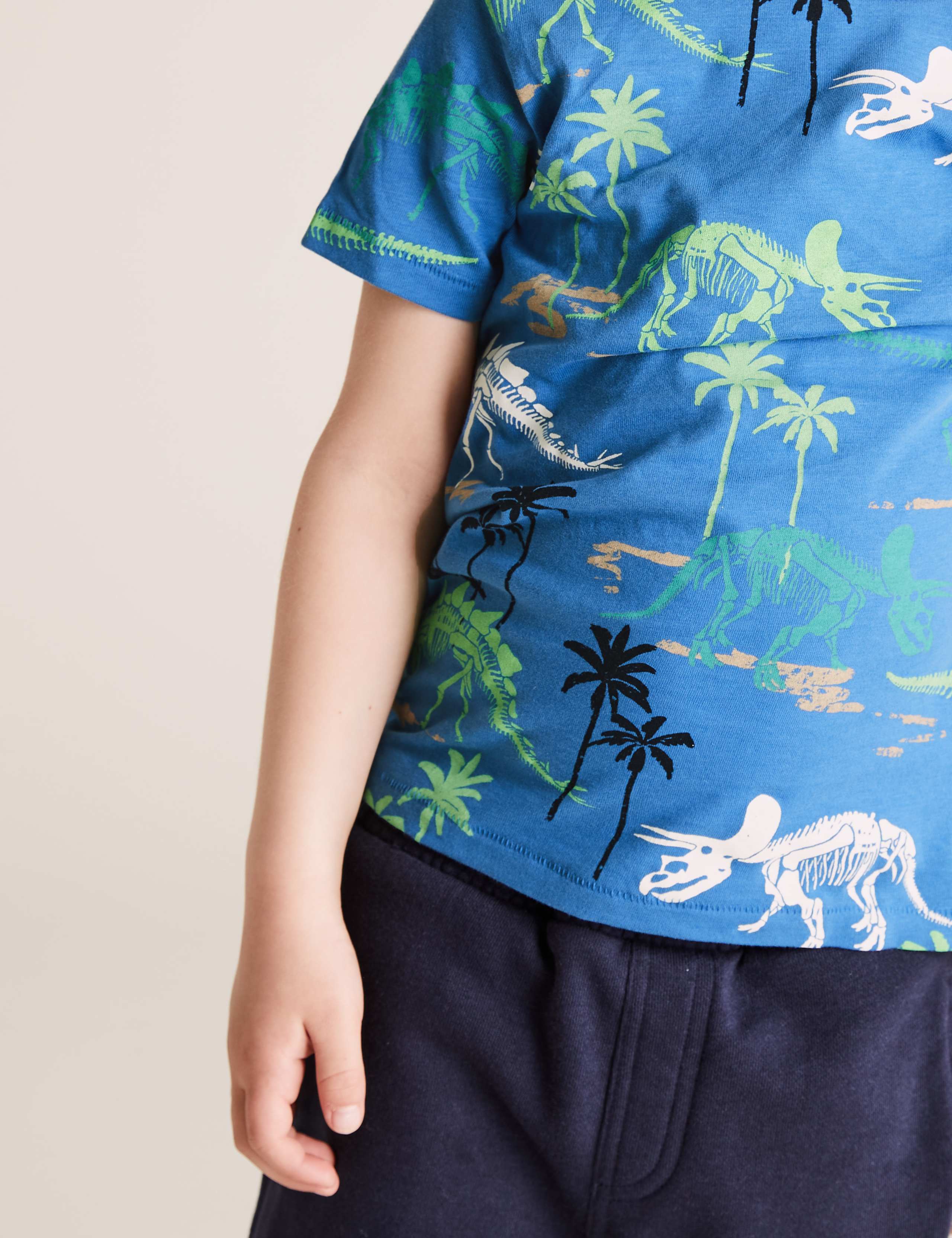 Organic Cotton Dinosaur T-Shirt (2-7 Yrs) 3 of 4