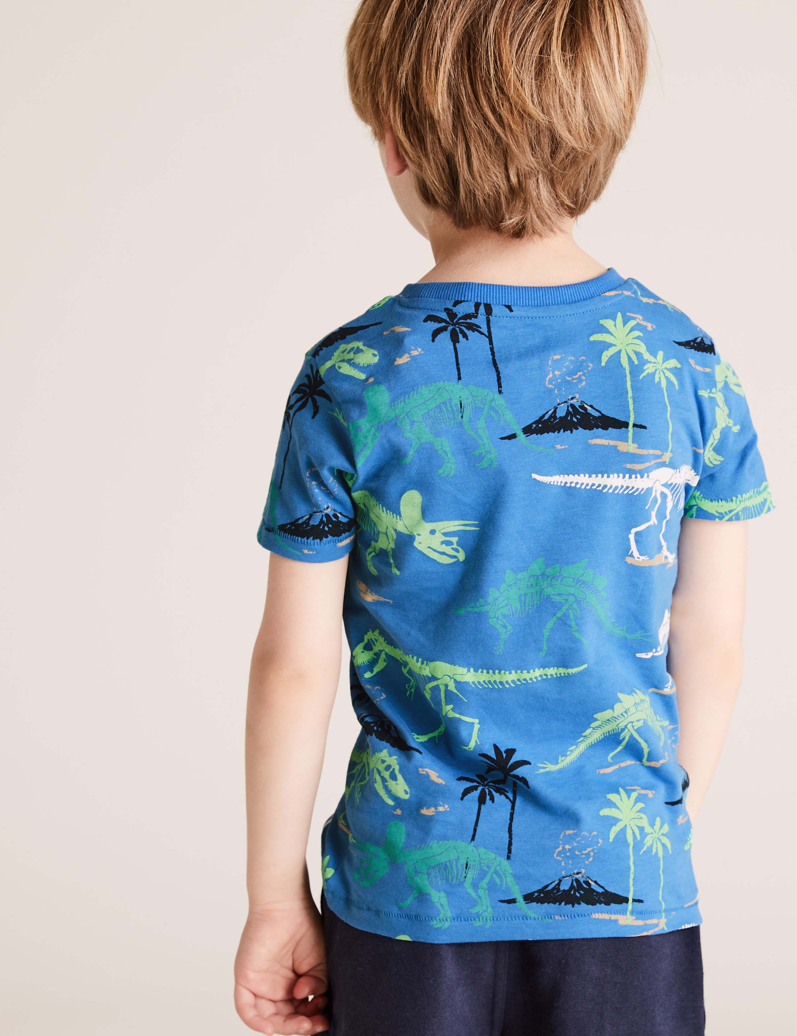 Organic Cotton Dinosaur T-Shirt (2-7 Yrs) 4 of 4