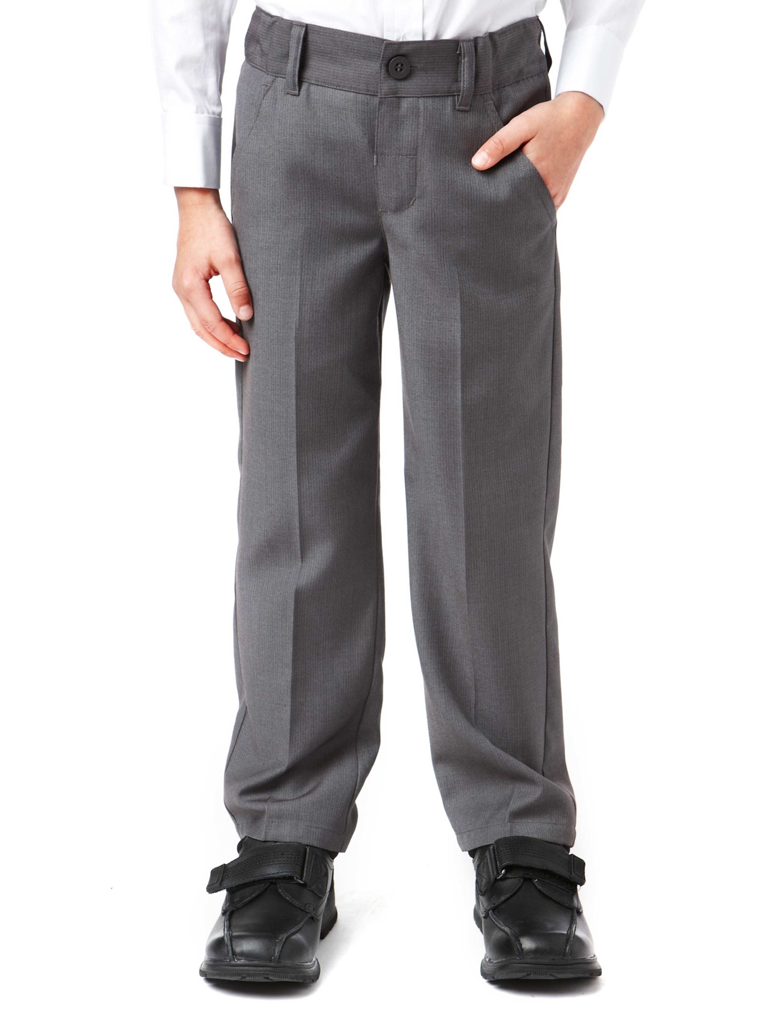 Adjustable Waist Straight Leg Trousers (1-7 Years) 1 of 6