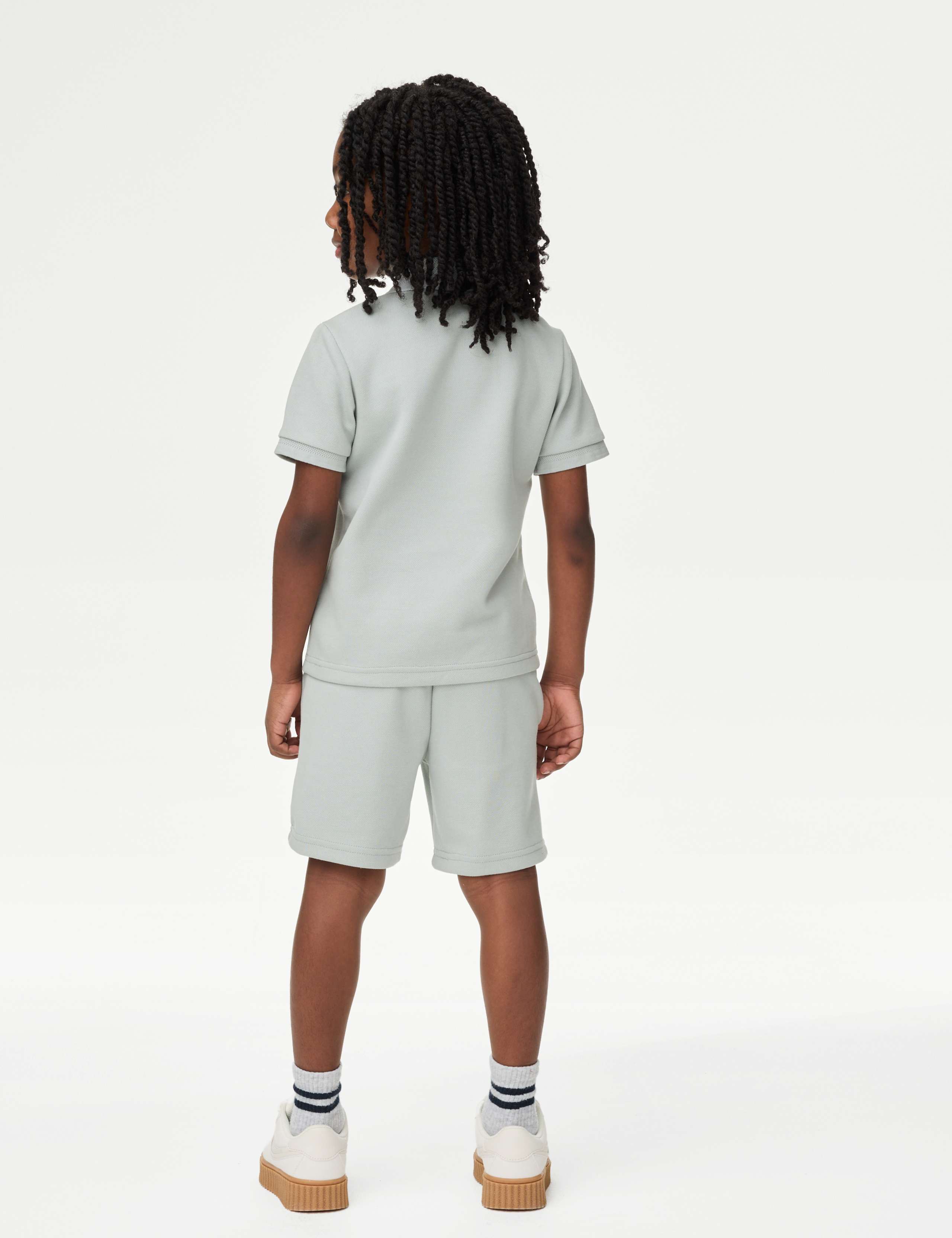 Cotton Blend Pique Top & Bottom Outfit (2-16 Yrs) 4 of 5