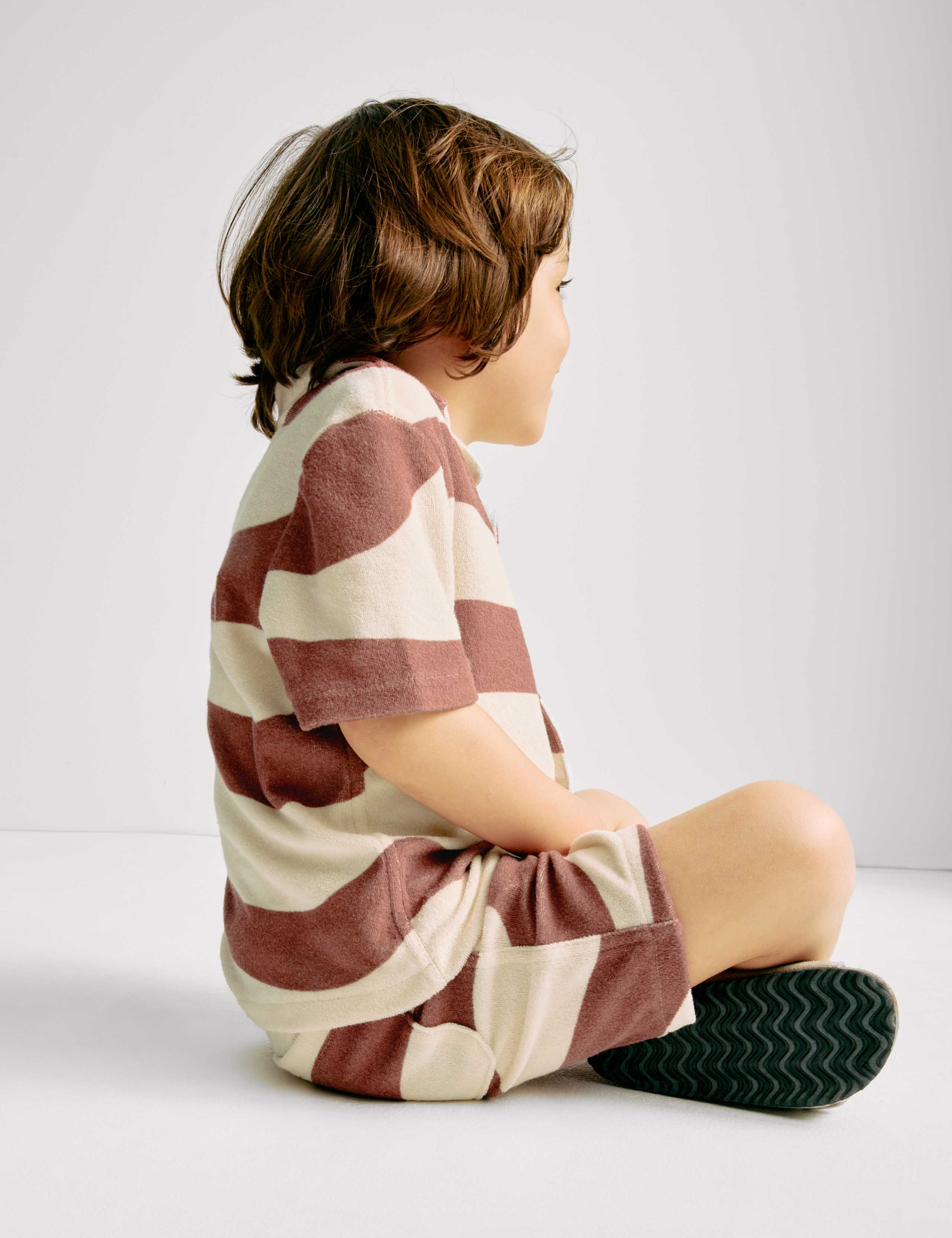 2pc Cotton Rich Wave Shirt and Shorts Set (2-8 Yrs) 5 of 6