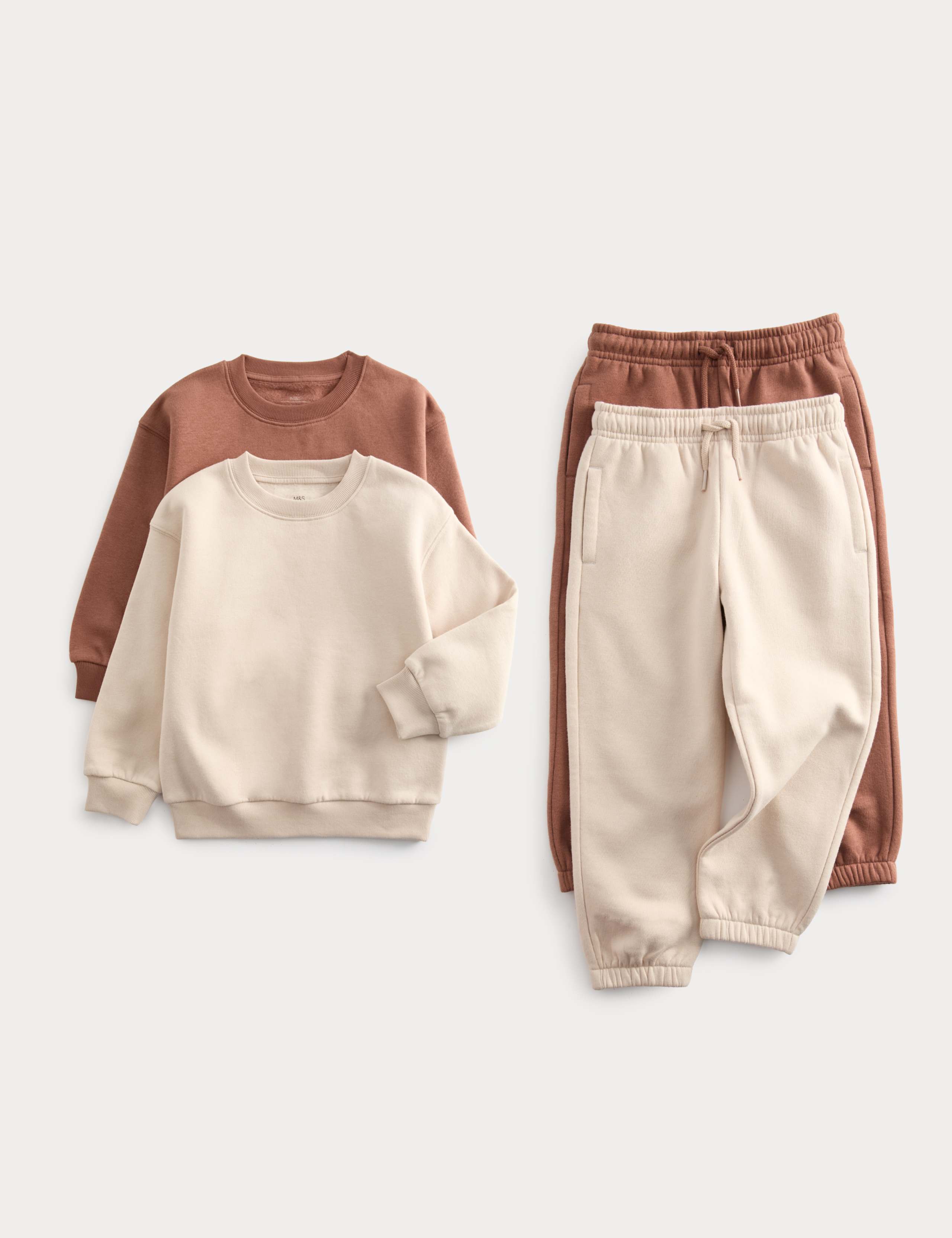 2 Pack Cotton Rich Top & Bottom Outfit (2-8 Yrs) 1 of 2