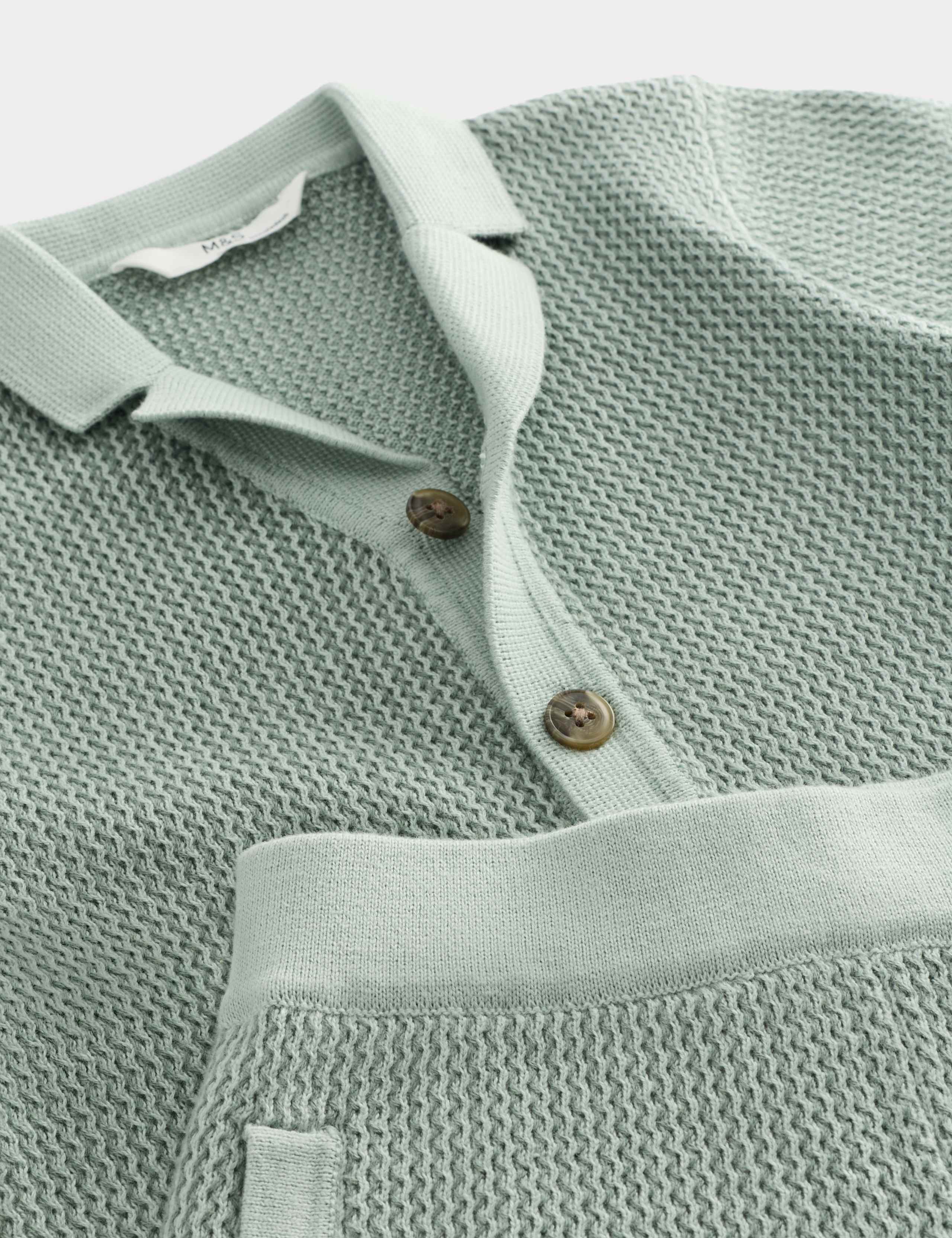 Pure Cotton Knitted Outfit (2-8 Yrs) 2 of 2