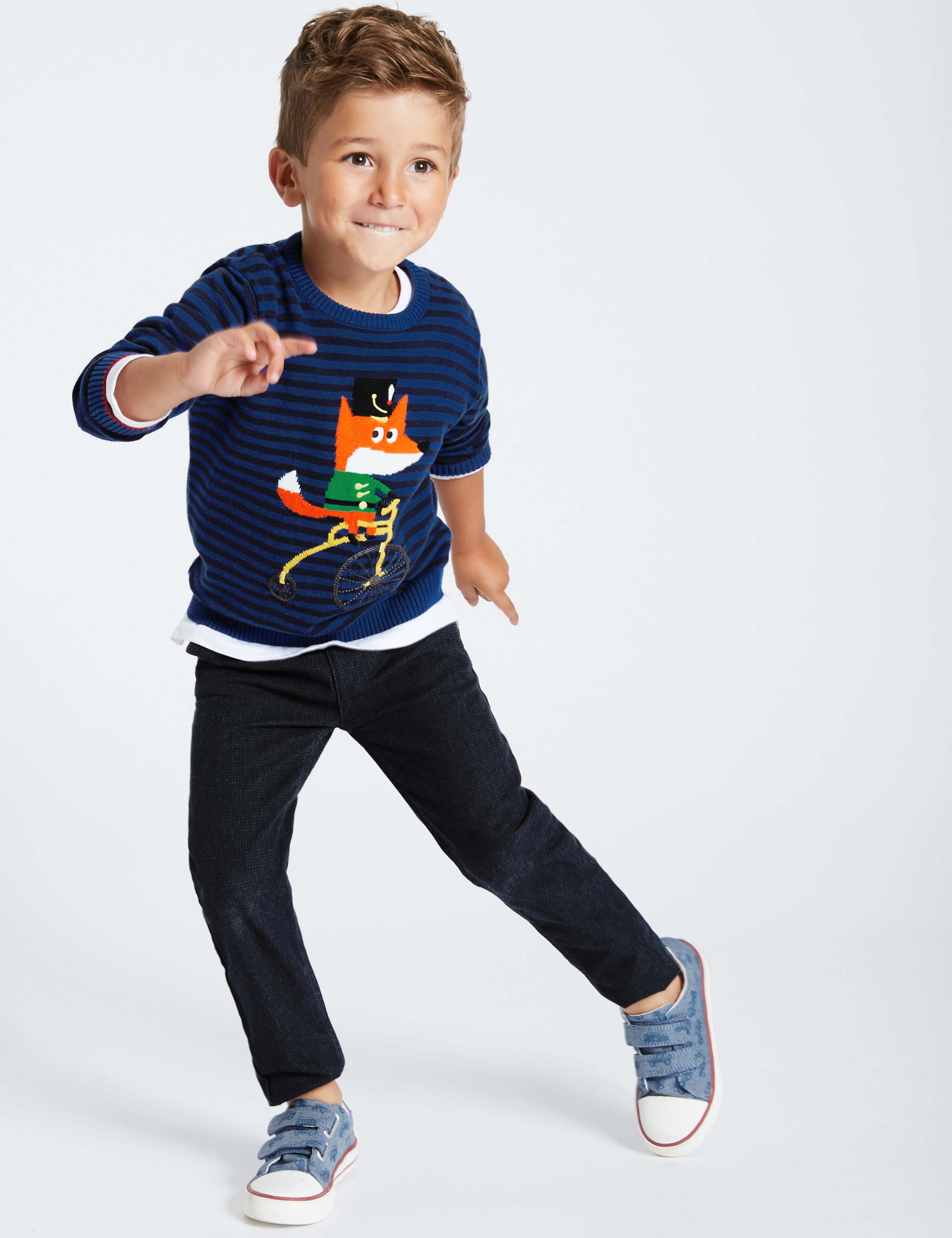 2 Piece Jumper & Trousers Outfit (3 Months - 6 Years) 1 of 6