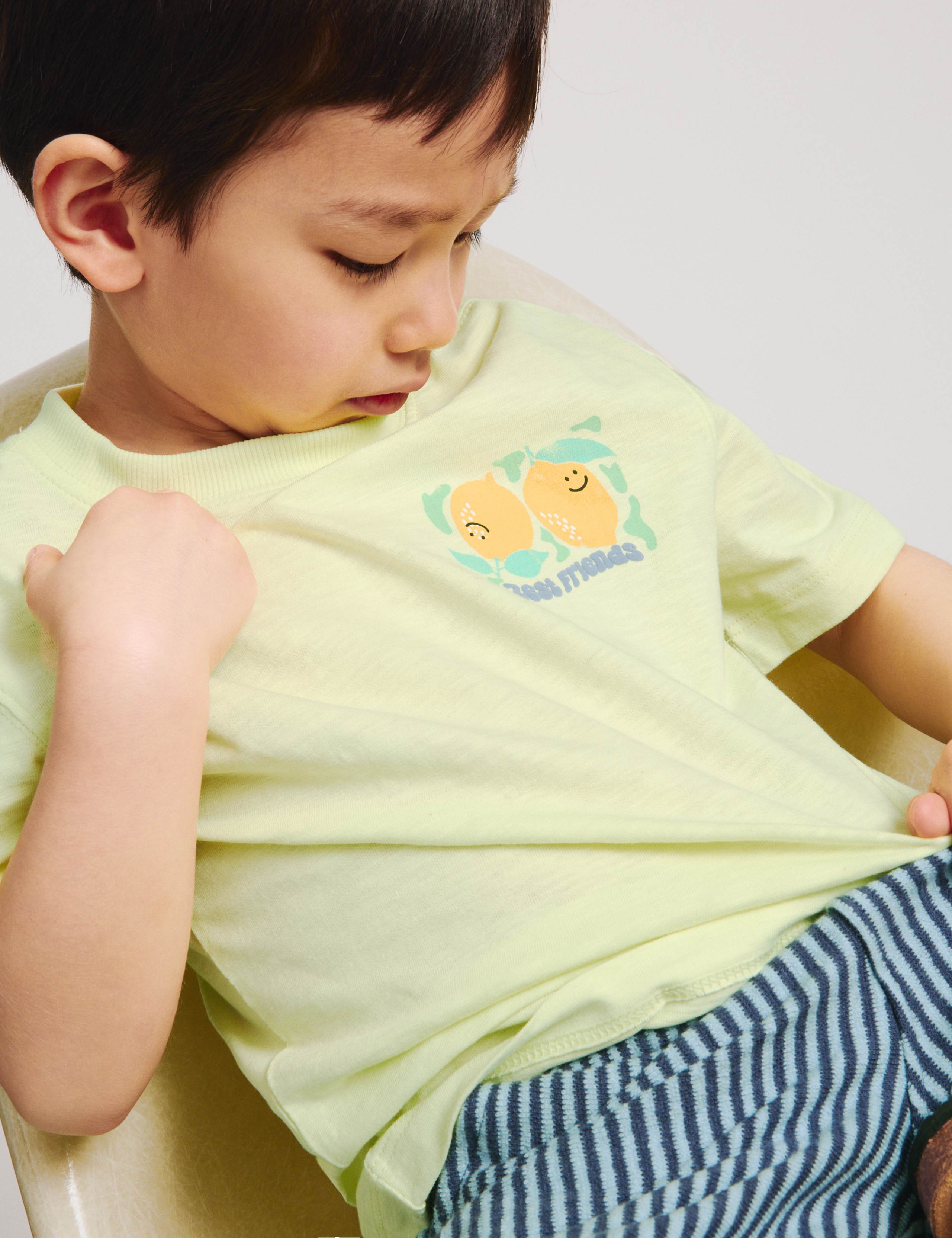 2pc Pure Cotton T-Shirt And Shorts Outfit (2-8 Yrs) 7 of 9