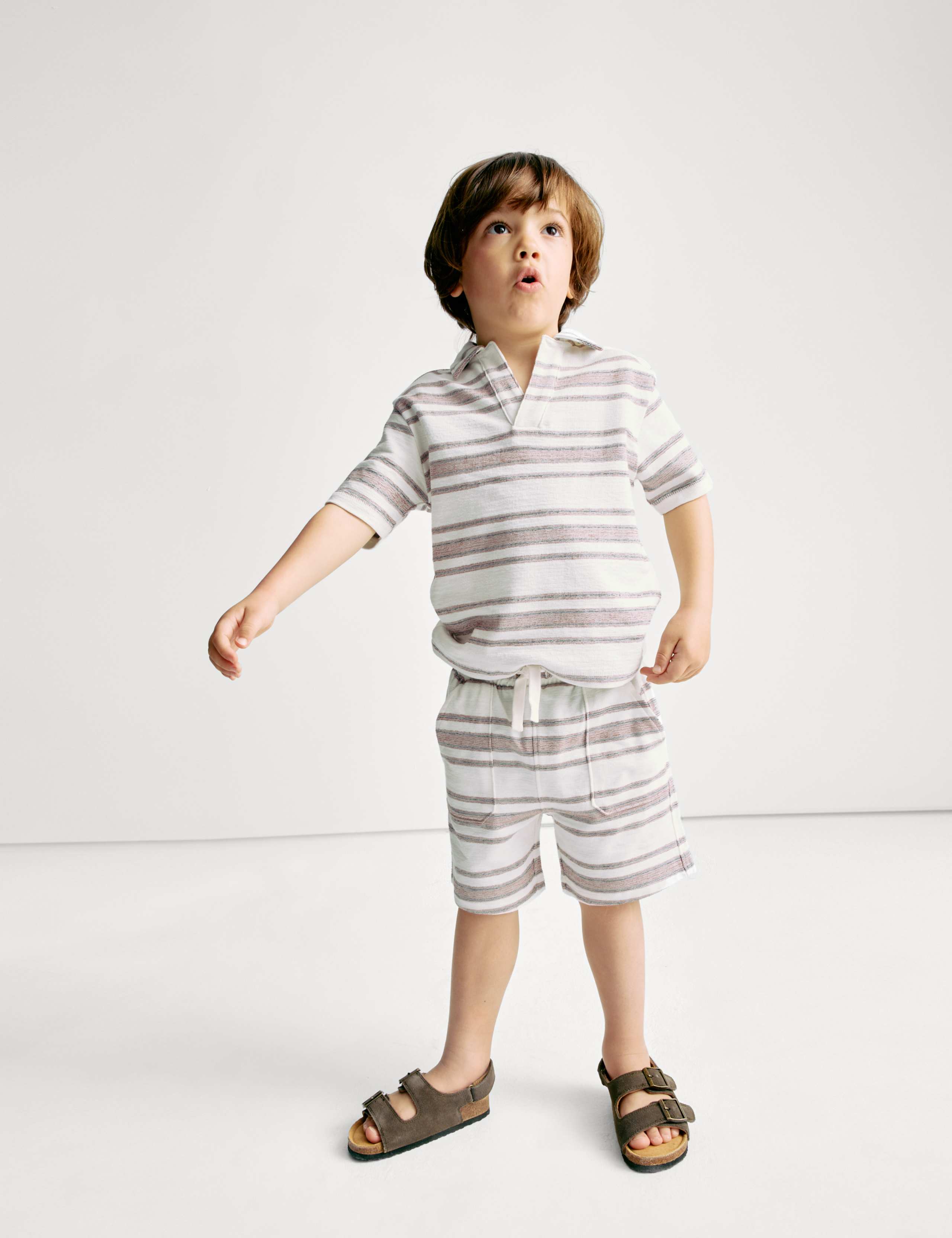 2pc Pure Cotton Textured Top & Bottom Outfit (1-8 Yrs) 3 of 6