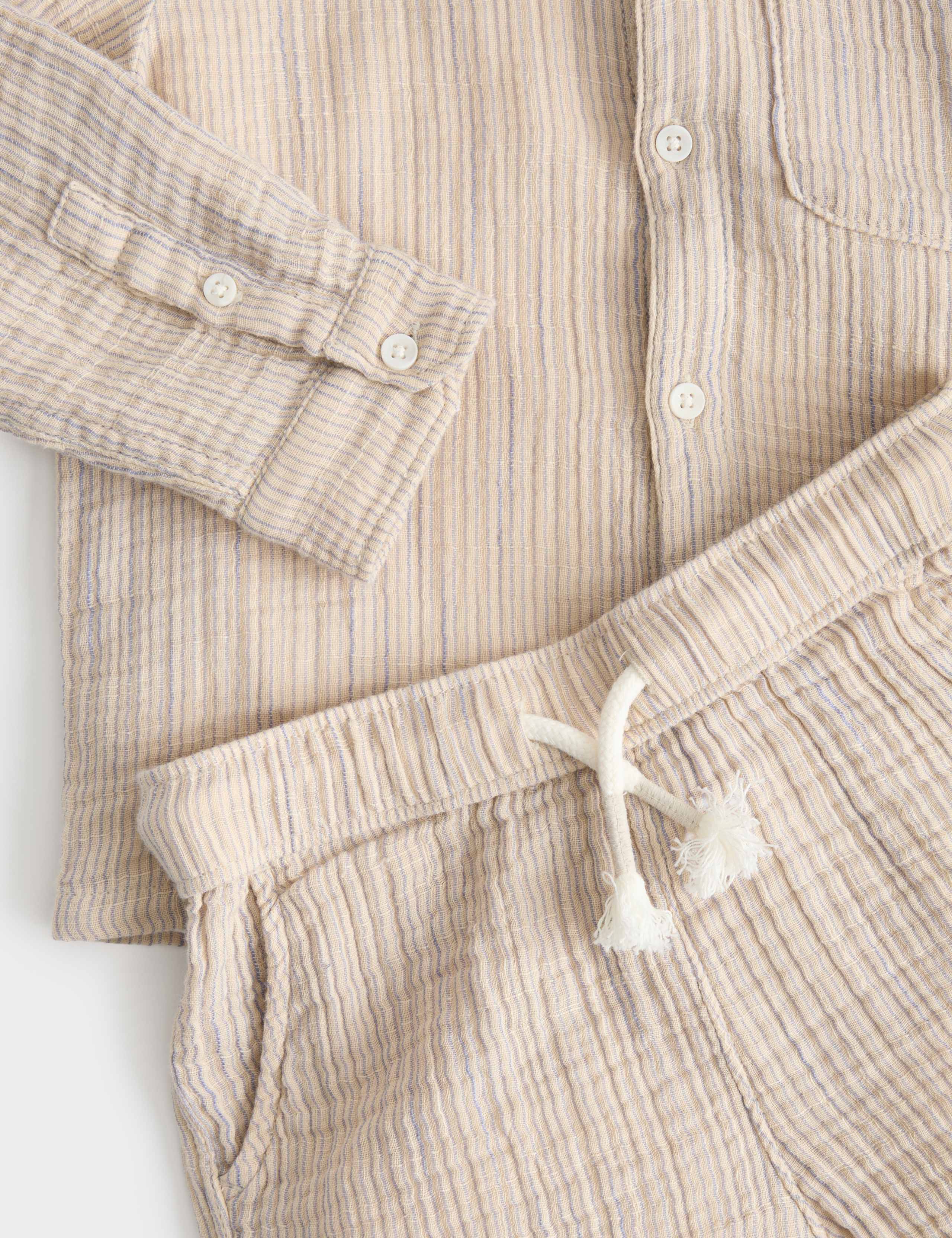 3 Piece Pure Cotton Hooded Outfit (2-8 Yrs) 2 of 5