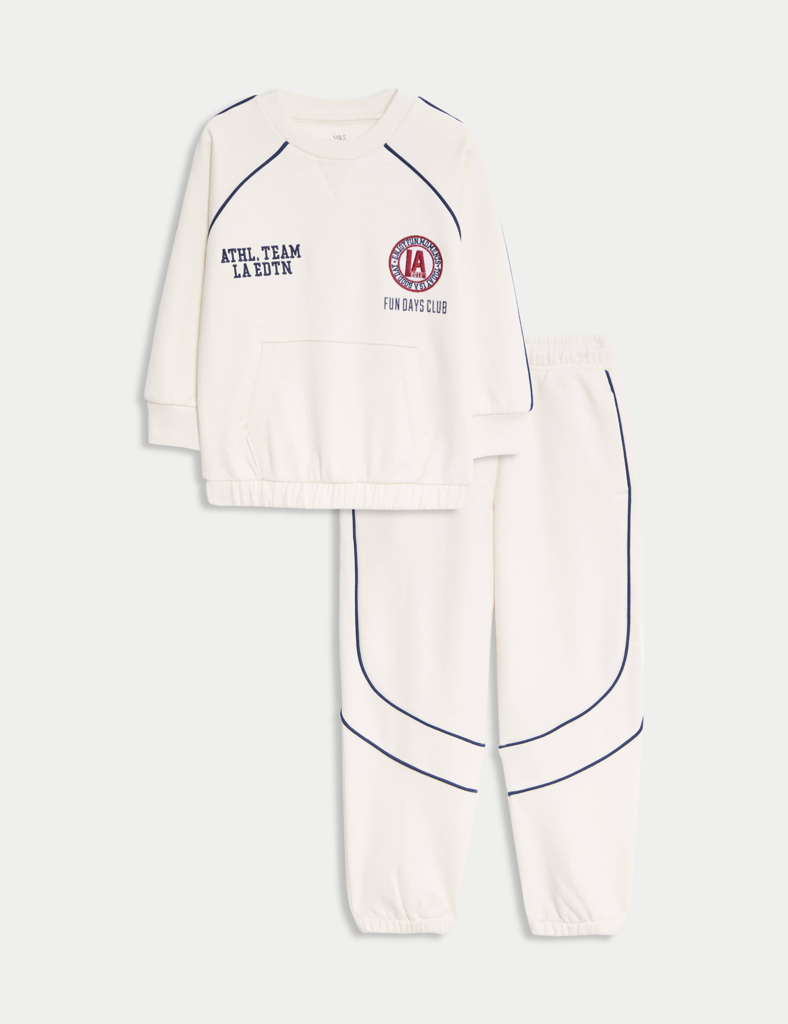 Cotton Rich Top & Bottom Outfit (2-8 Yrs) 2 of 6