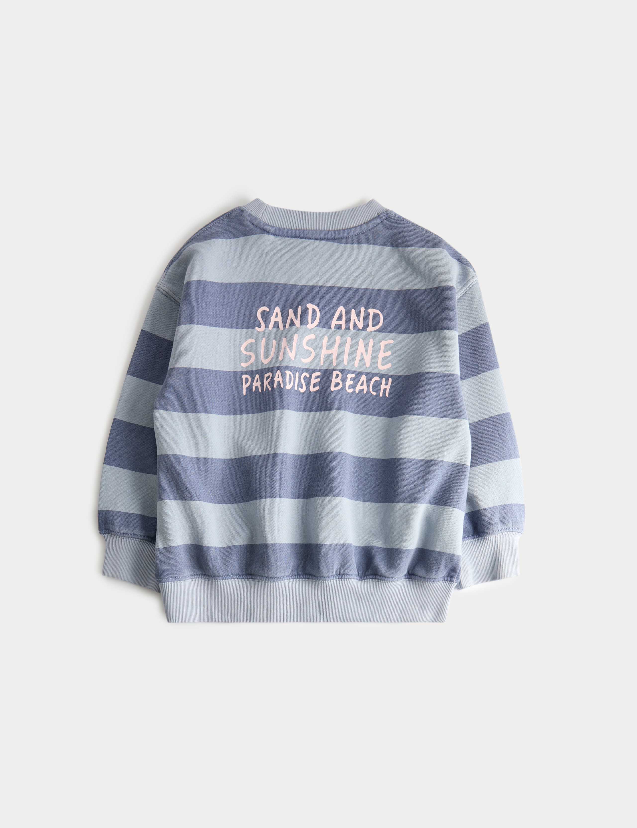 2 Piece Pure Cotton Paradise Striped Outfit (2-8 Yrs) 3 of 3