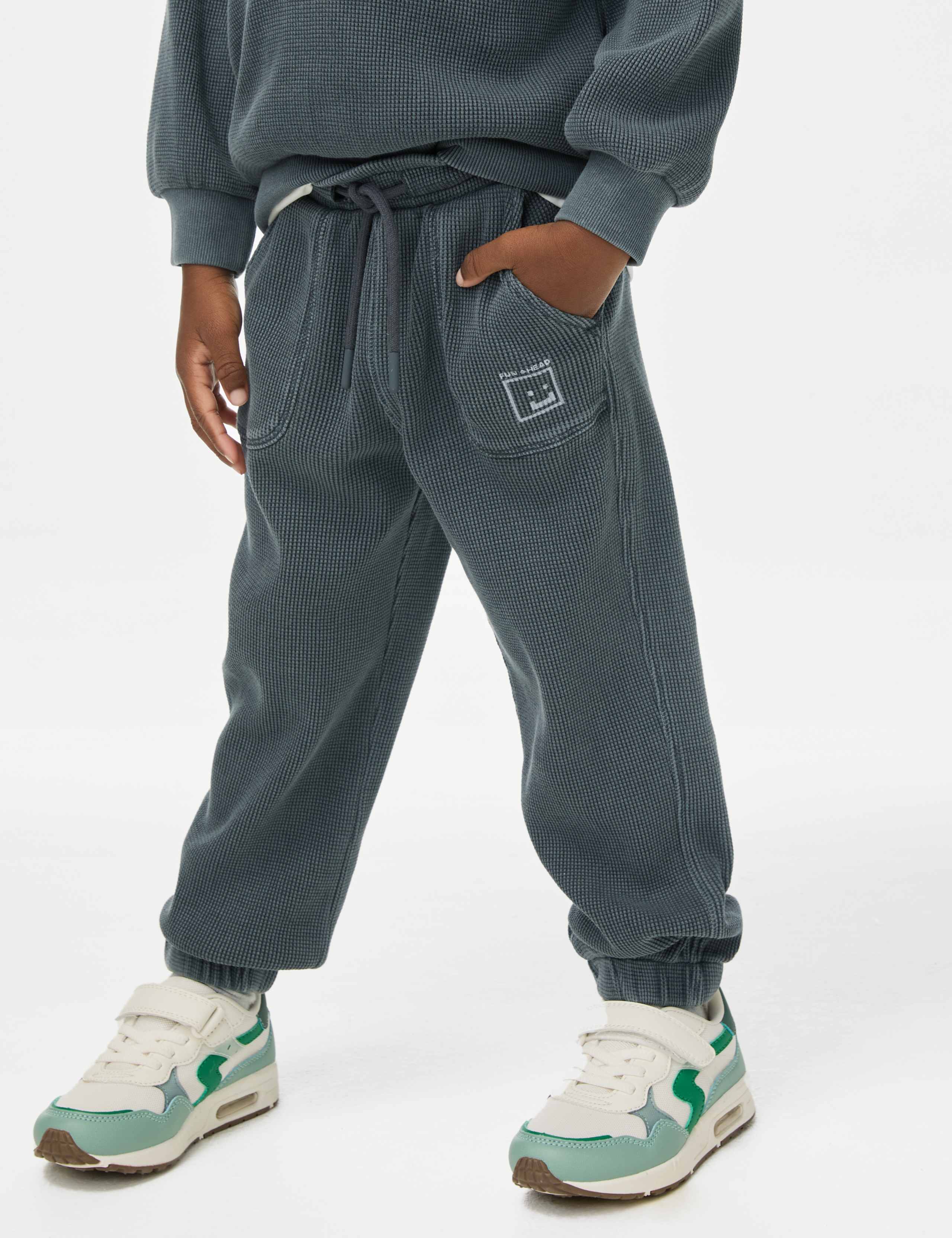 2pc Pure Cotton Waffle Top & Bottom Outfit (6 Mths-15 Yrs) 4 of 5