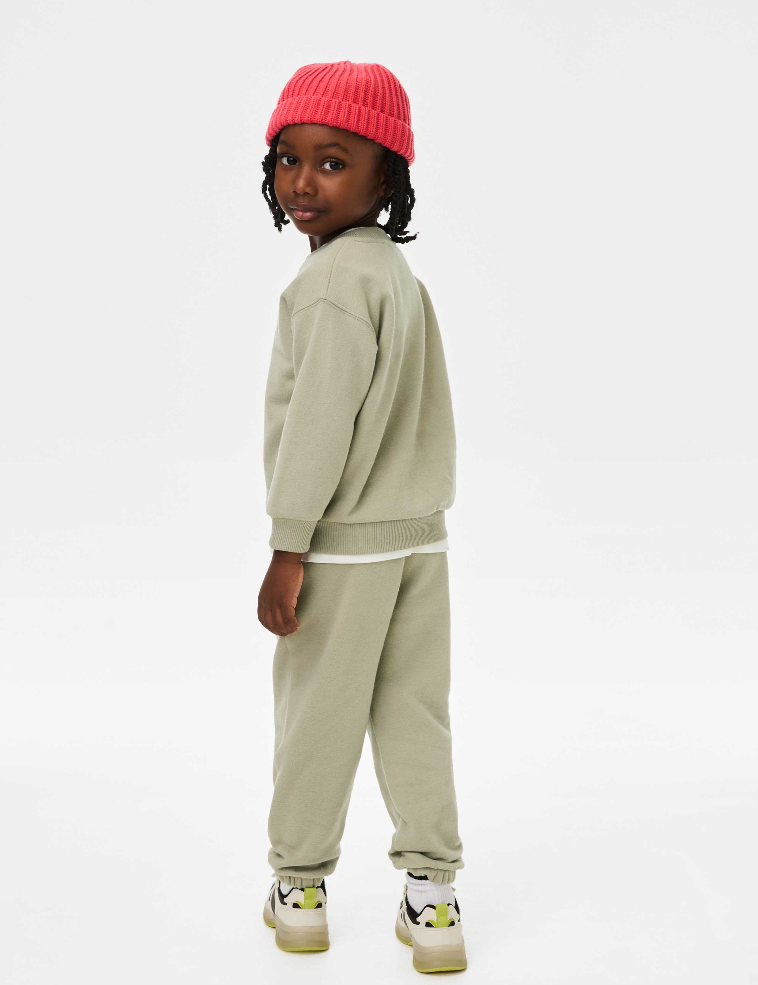 2pc Cotton Rich Top & Bottom Outfit (1-16 Yrs) 4 of 5
