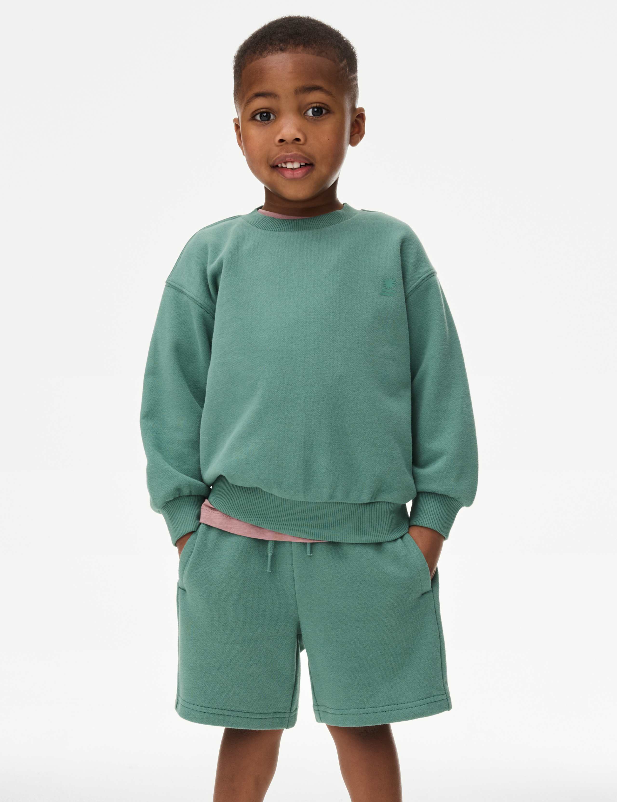 2pc Cotton Rich Top & Bottom Outfit (1-16 Yrs) 3 of 5